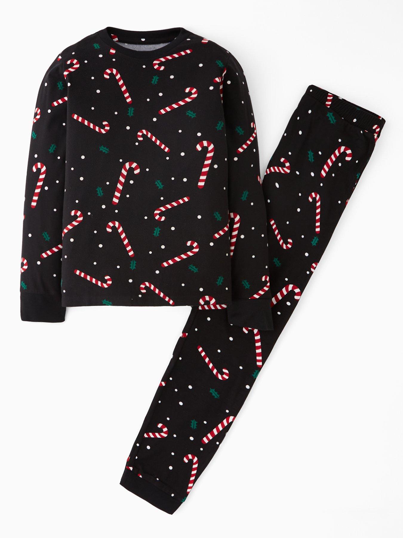 Jack & Jones Junior Boys Christmas Printed Long Sleeve Pyjamas - Multi