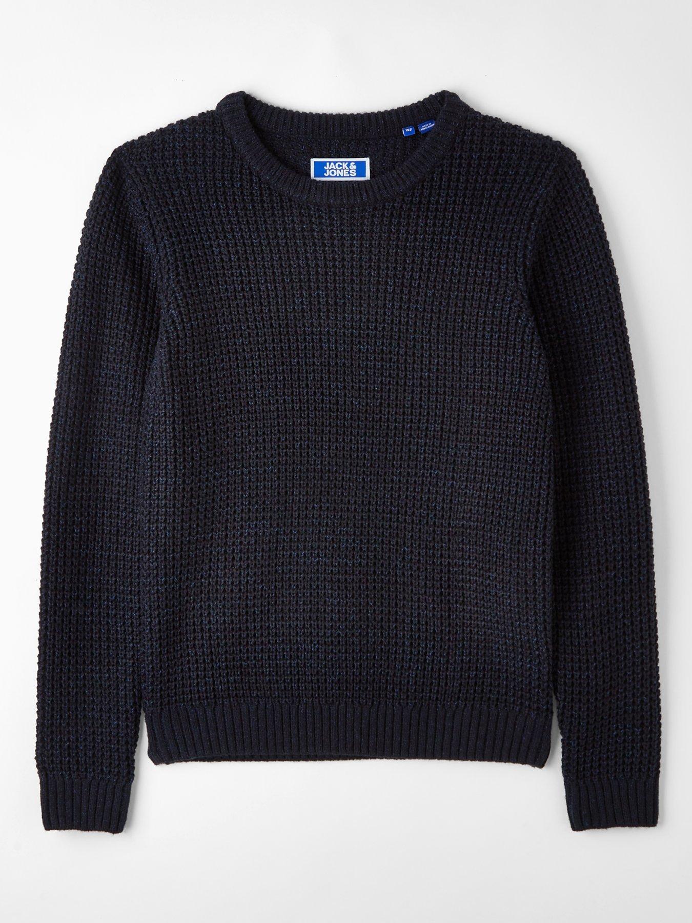 jack-jones-junior-boys-knitted-crew-neck-jumper-navy