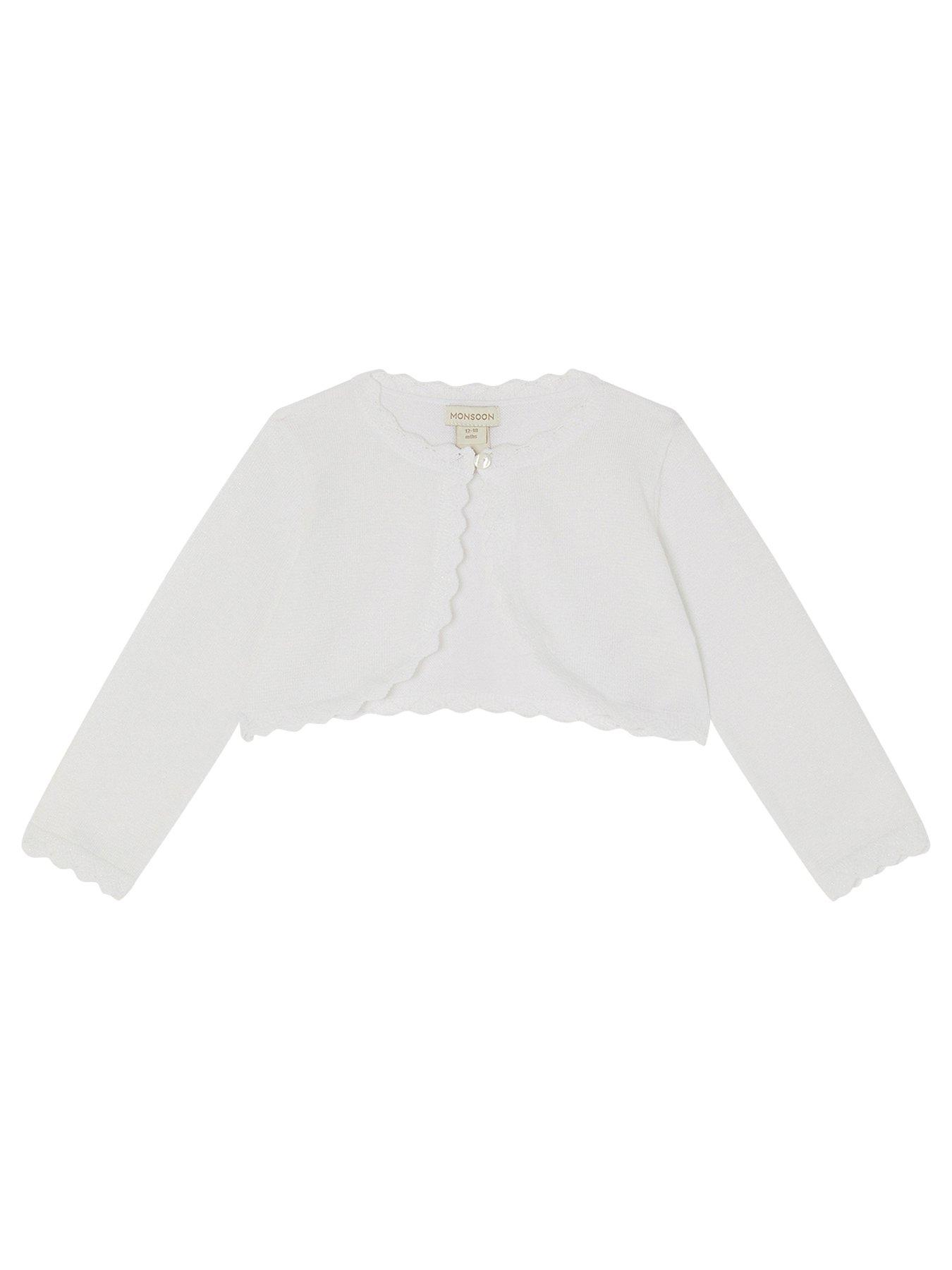 undefined Baby Girls Maeve Cardigan - Light Cream