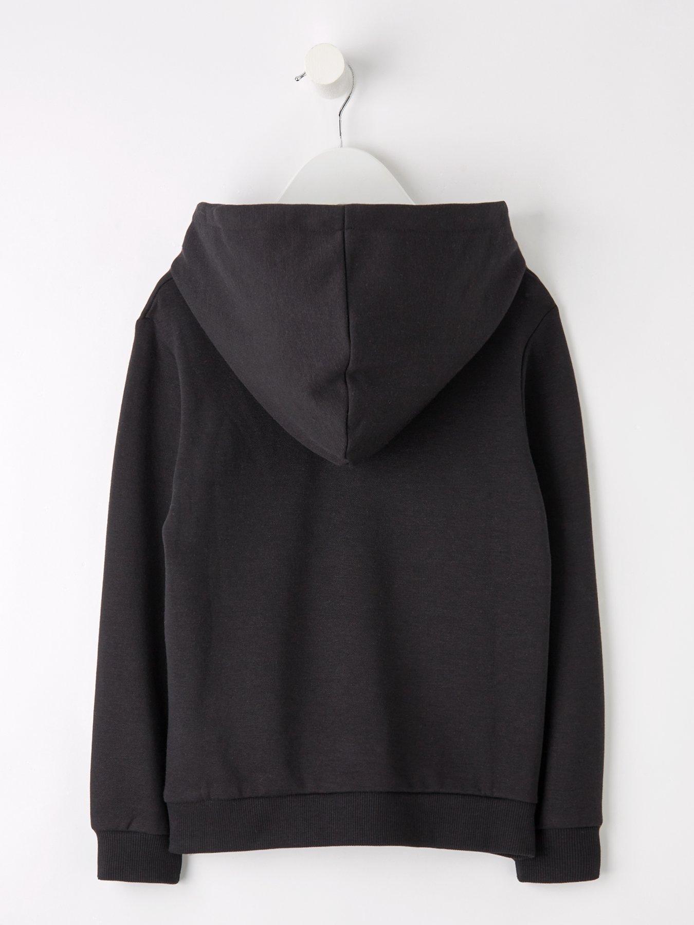 back image of jack-jones-mini-younger-boys-ari-branding-hoodie-black