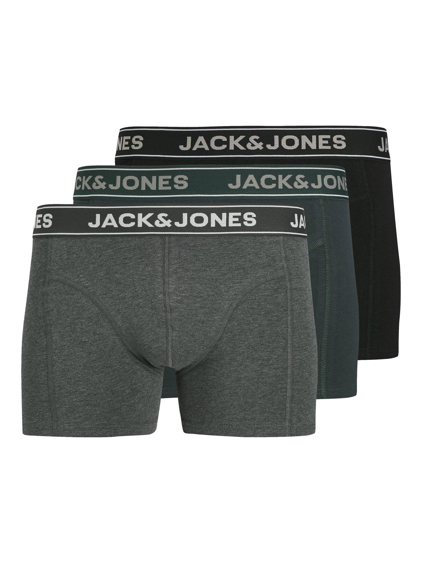 Image 1 of 2 of Jack & Jones Junior Boys 3 Pack Trunks - Multi