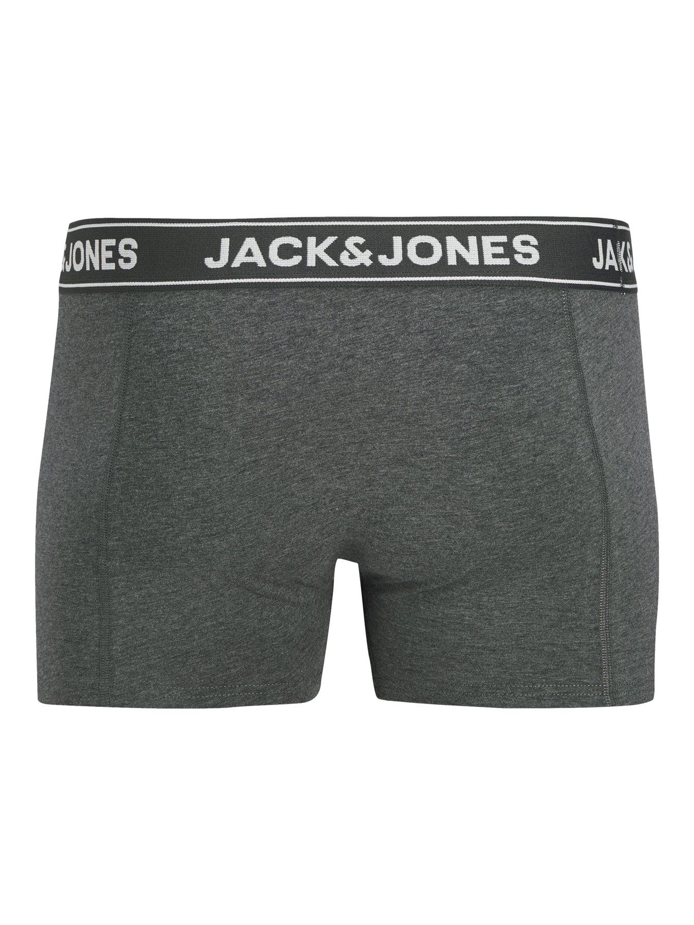 Image 2 of 2 of Jack & Jones Junior Boys 3 Pack Trunks - Multi