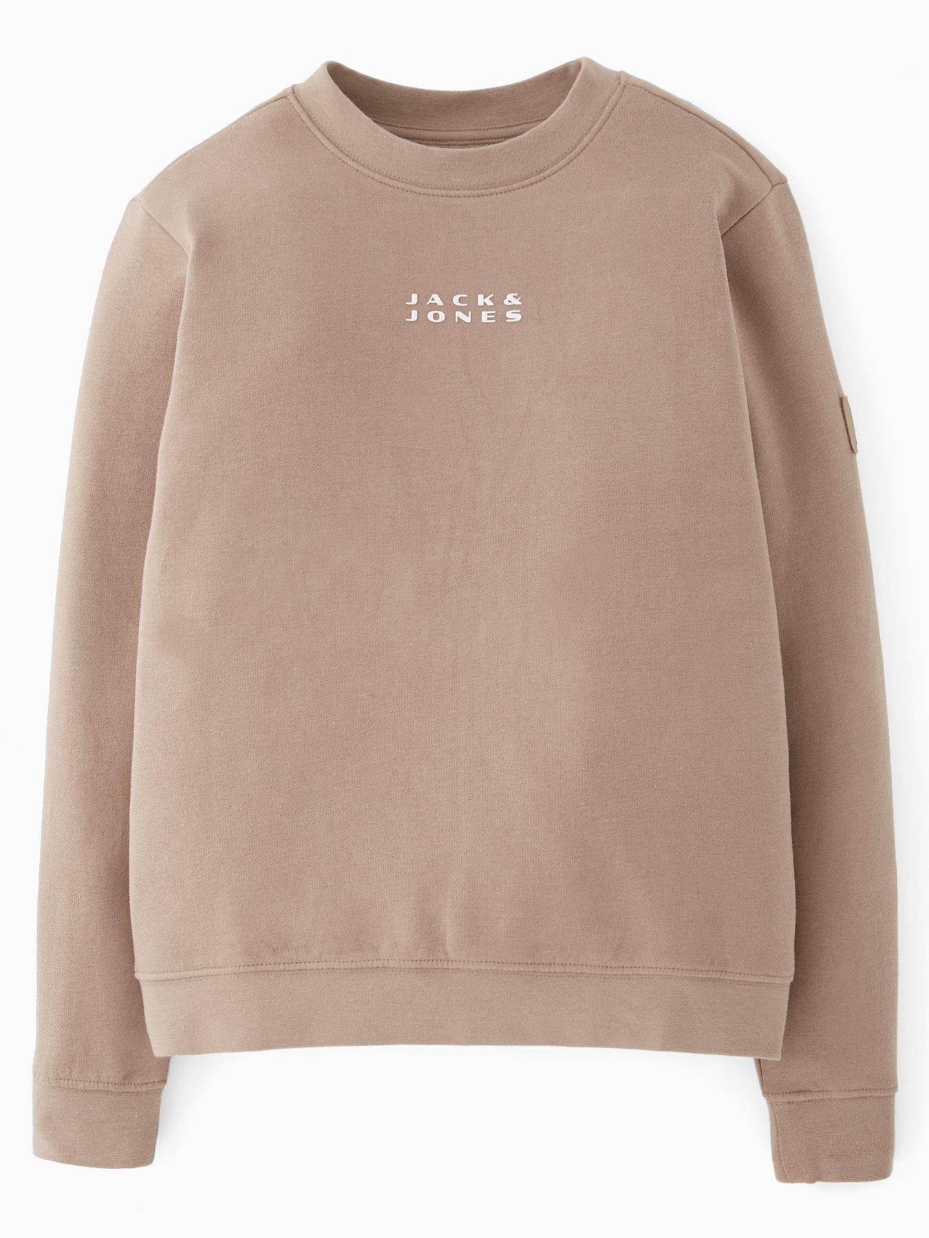 jack-jones-junior-boys-badge-crew-neck-sweatshirt-beige