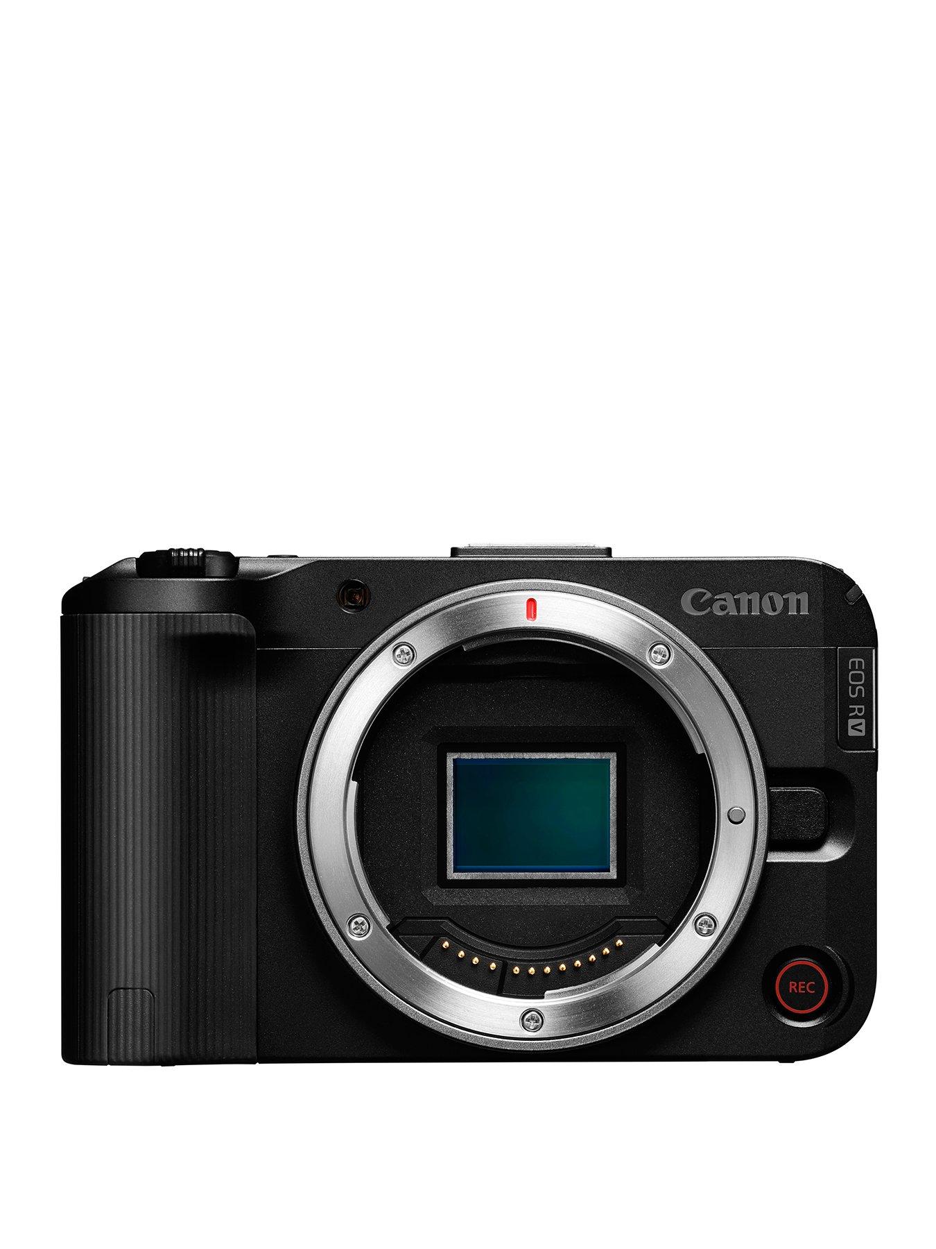 Image 1 of 7 of Canon EOS R50 V APS-C Mirrorless Camera - Black - Camera Only