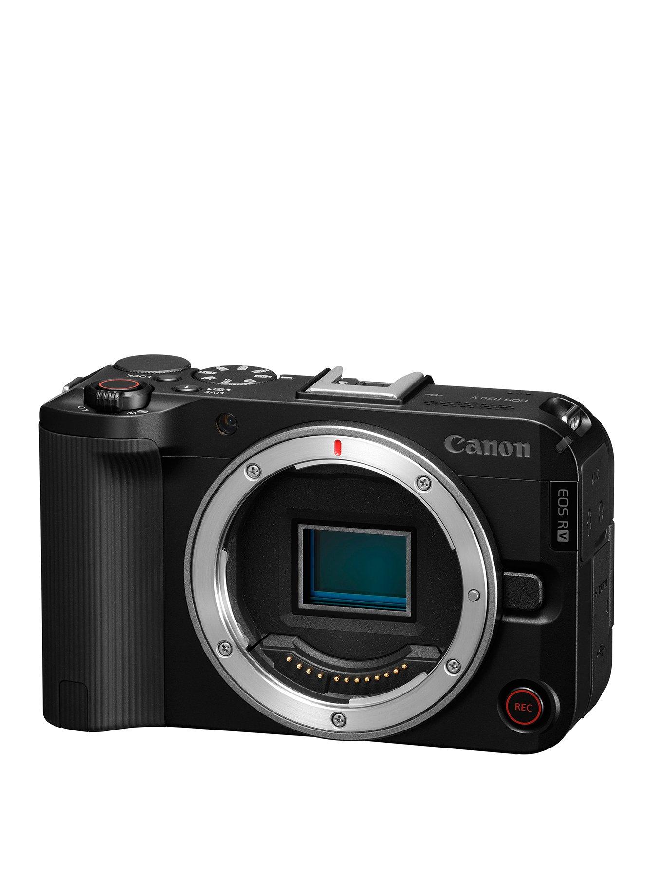 Image 2 of 7 of Canon EOS R50 V APS-C Mirrorless Camera - Black - Camera Only