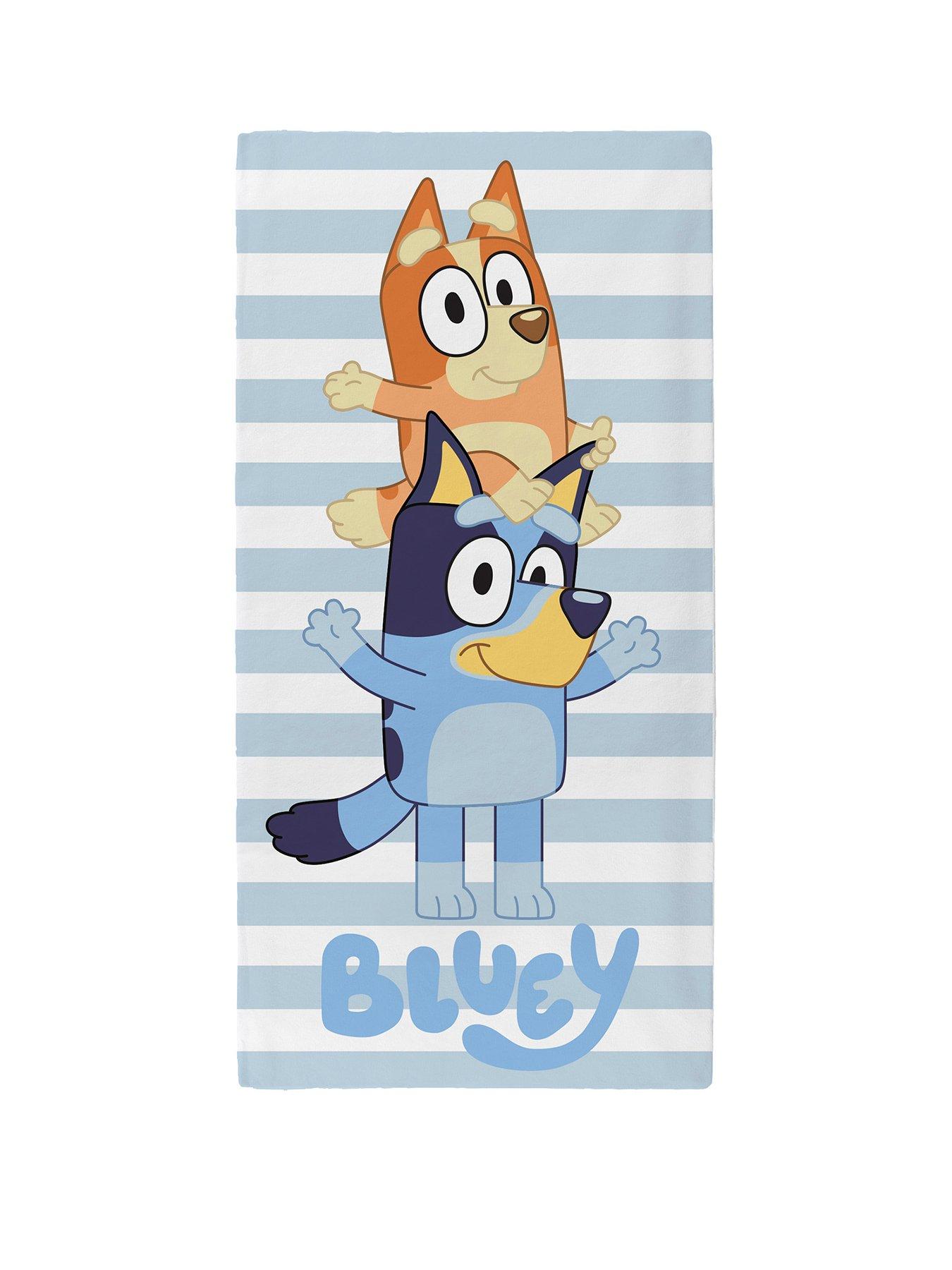 Bluey Piggyback 100% Cotton Ride Towel- 70x140cm