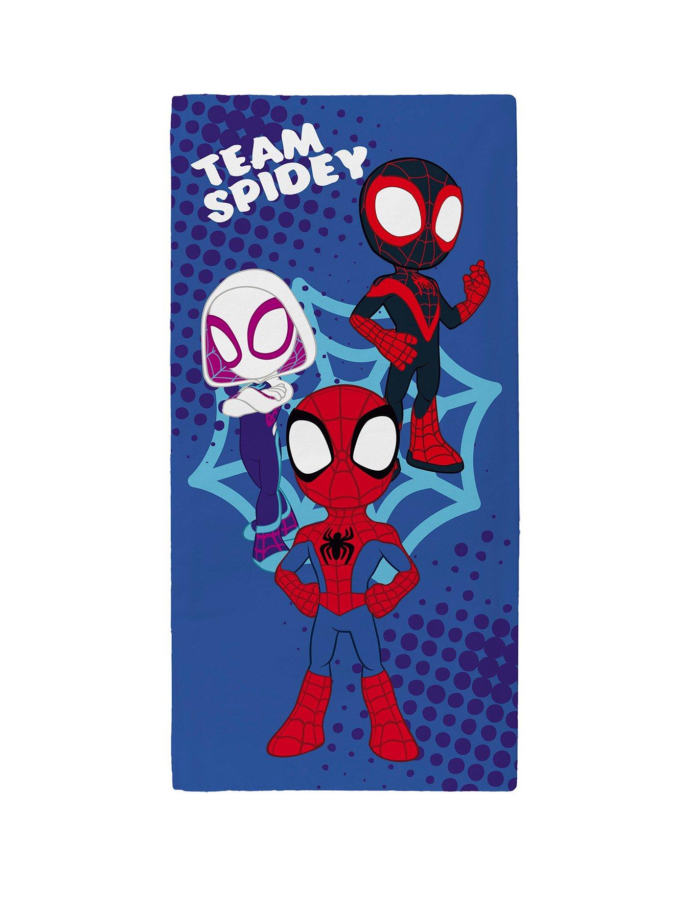 front image of disney-spidey-friends-team-spidey-towel--70x140cm