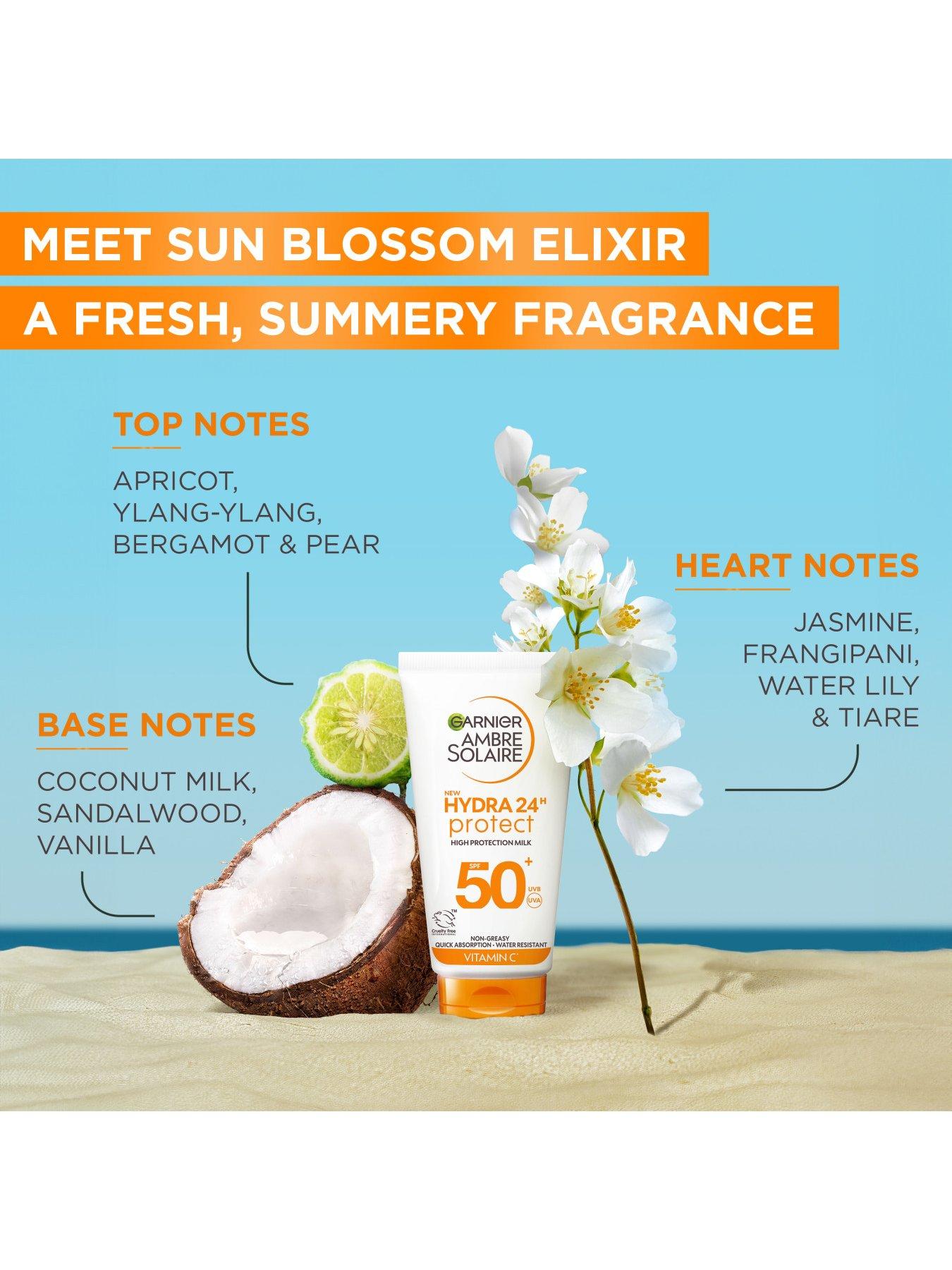 Image 6 of 7 of Garnier Ambre Solaire SPF 50+ Hydra 24 Hour Protect High protection UVB &amp; UVA hydrating sun cream lotion
