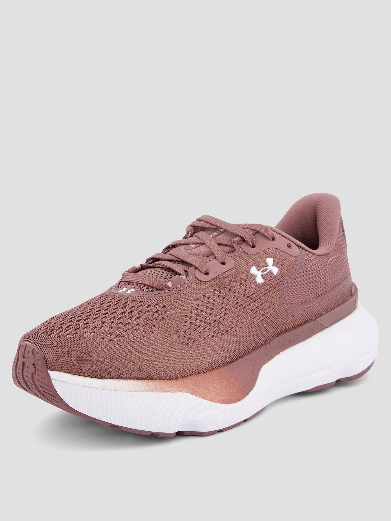 Image 2 of 7 of UNDER ARMOUR Womens Running Infinite Pro 2 Trainers - Red