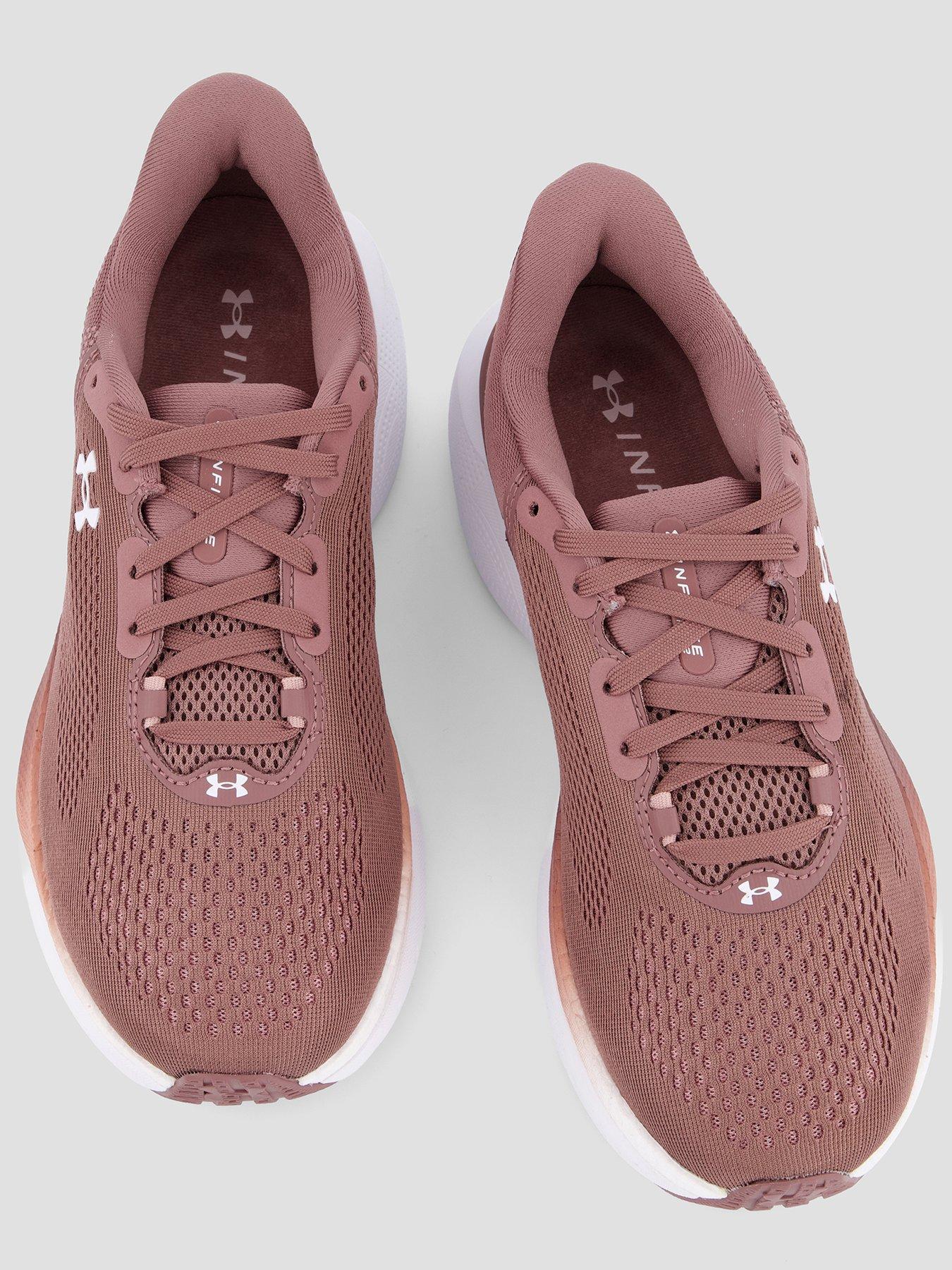 Image 3 of 7 of UNDER ARMOUR Womens Running Infinite Pro 2 Trainers - Red