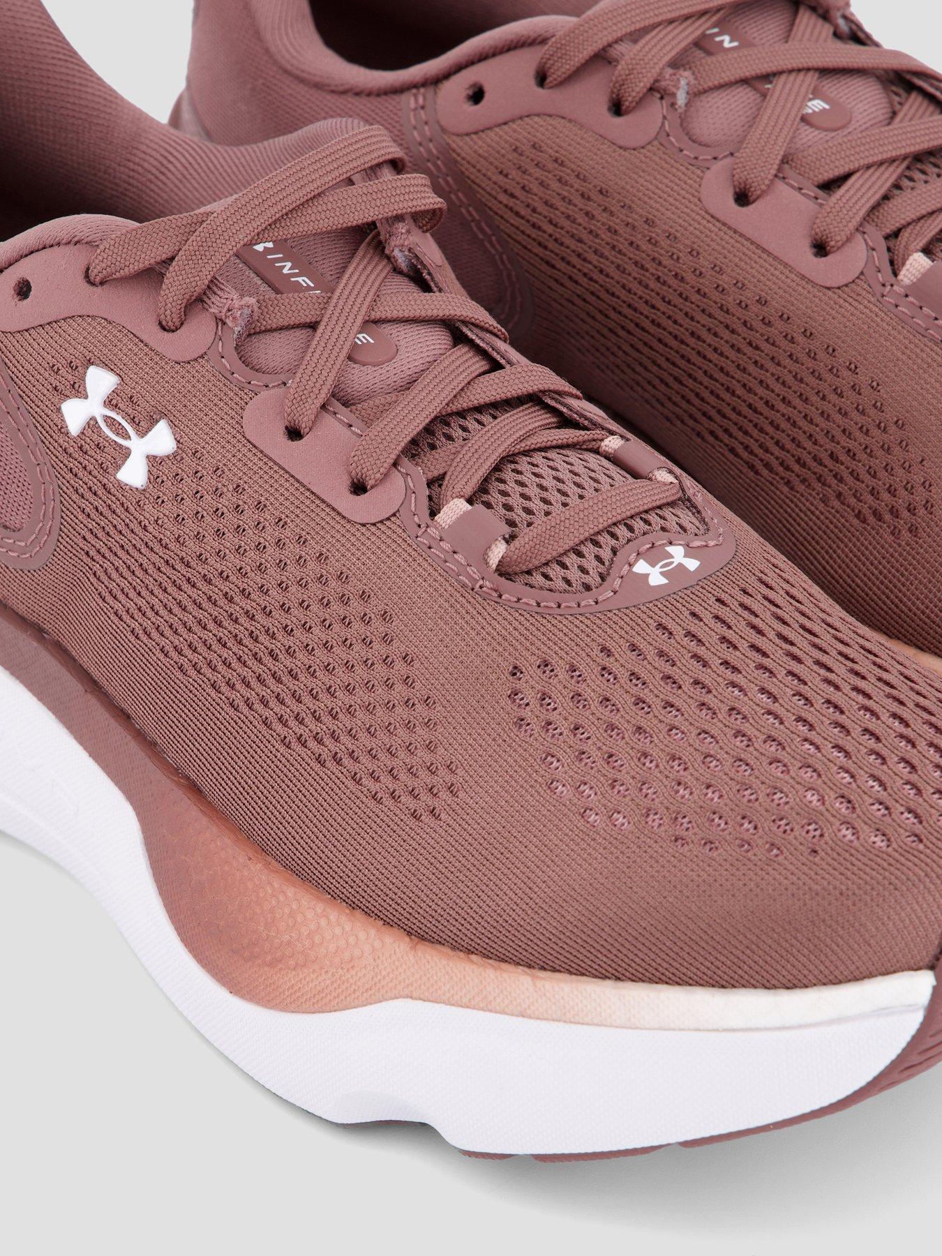 Image 5 of 7 of UNDER ARMOUR Womens Running Infinite Pro 2 Trainers - Red