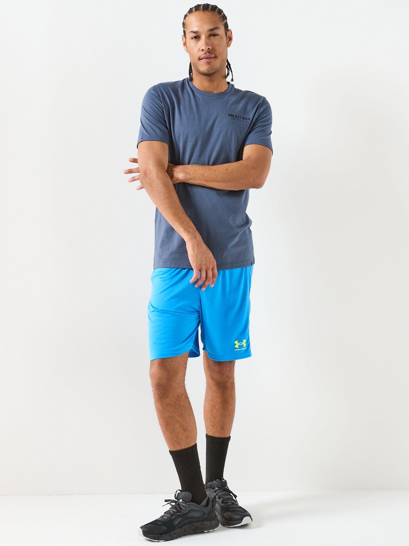  image of under-armour-mens-training-project-rock-t-shirt-grey