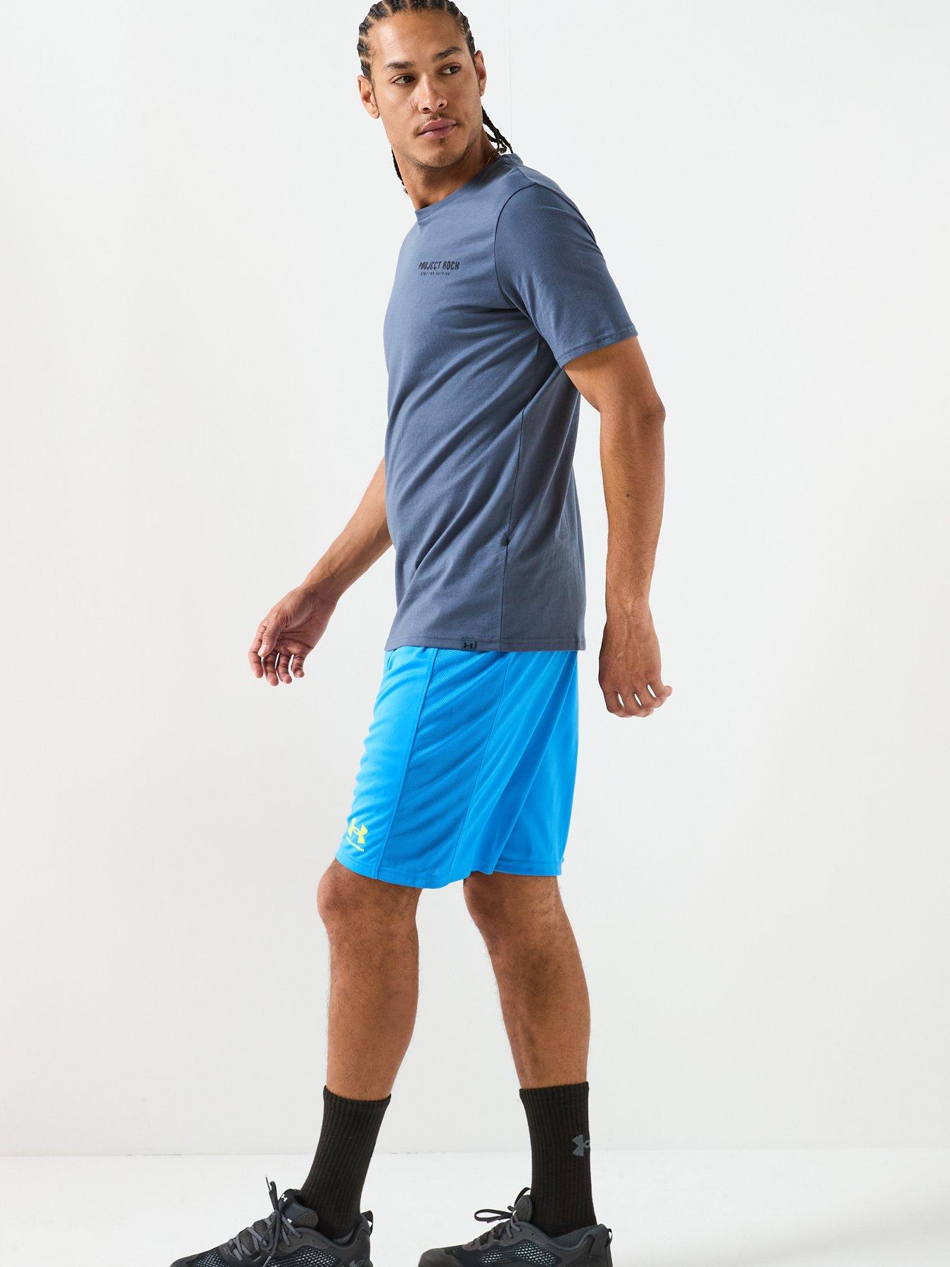  image of under-armour-mens-training-project-rock-t-shirt-grey