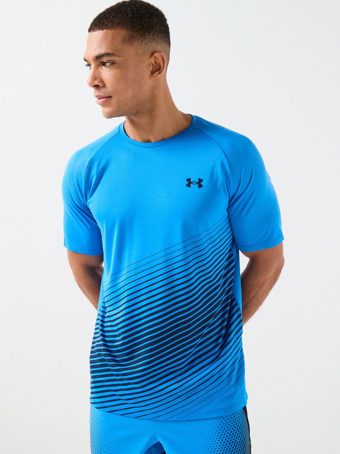 under-armour-mens-training-tech-fade-t-shirt-blue