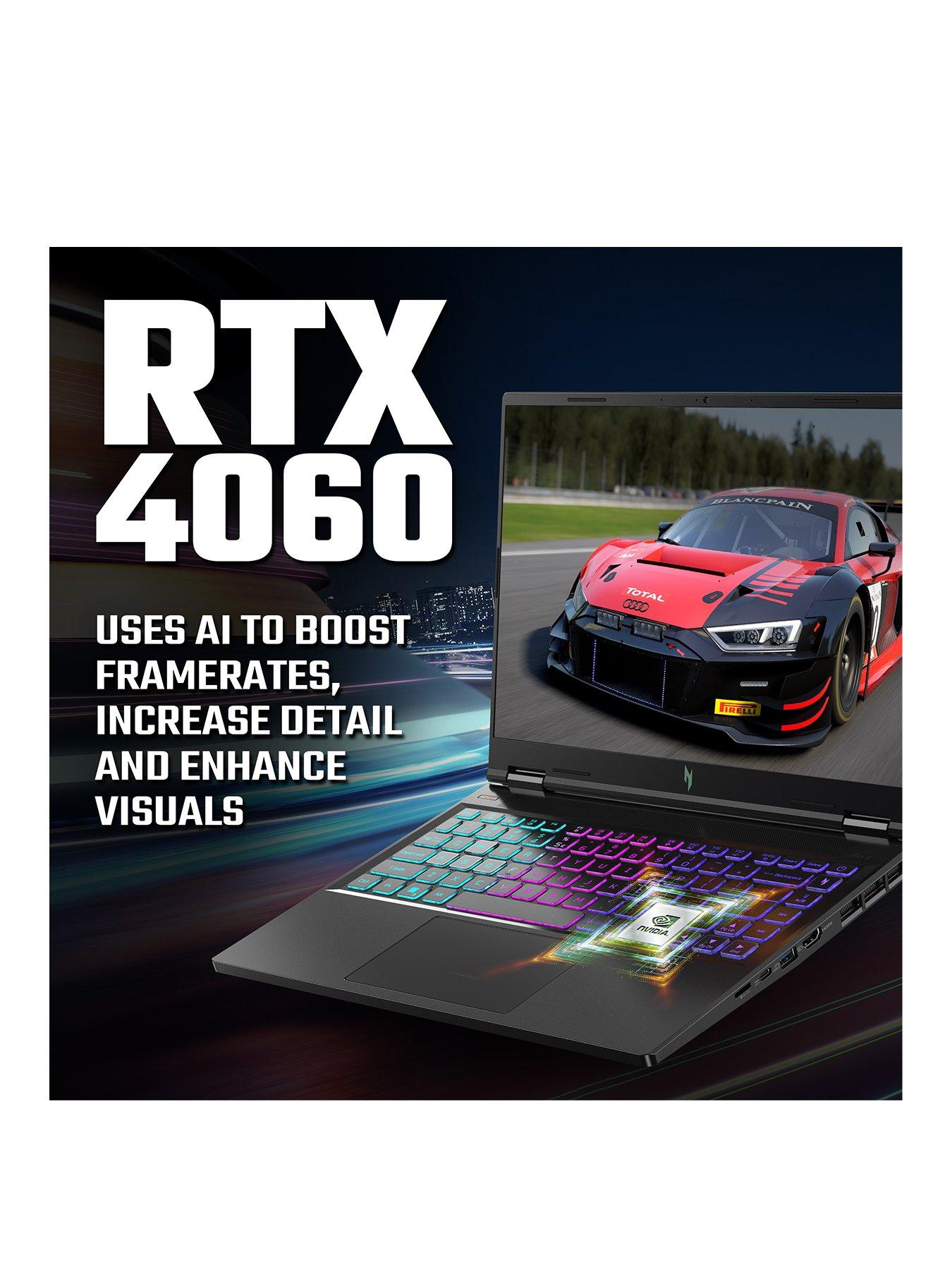  image of acer-nitro-14nbspgaming-laptop-145innbspwuxga-120hznbspgeforce-rtx-4060-amd-ryzen-7nbsp16gb-ram-512gb-ssd