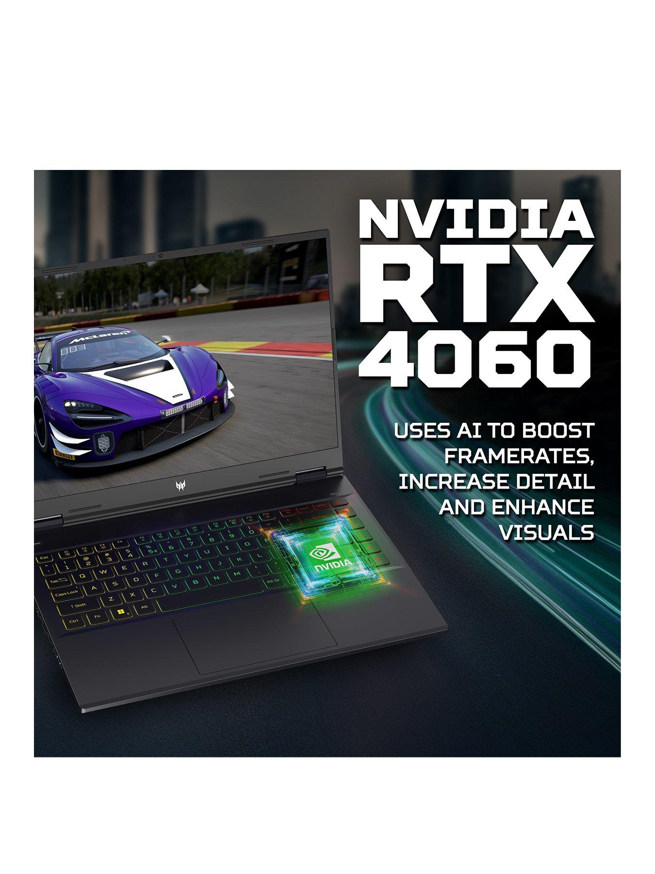 Acer Helios Gaming Laptop - GeForce RTX 4060 - Intel Core Ultra 5 ...