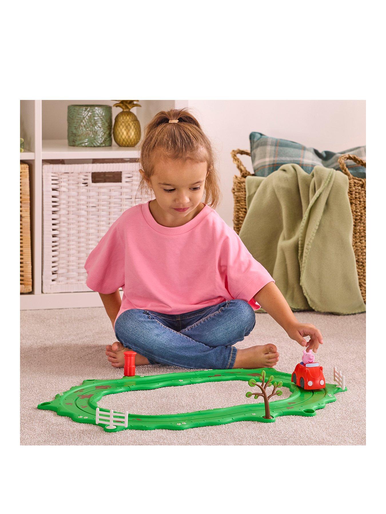undefined Whizz-Around Peppa Little Red Car Set