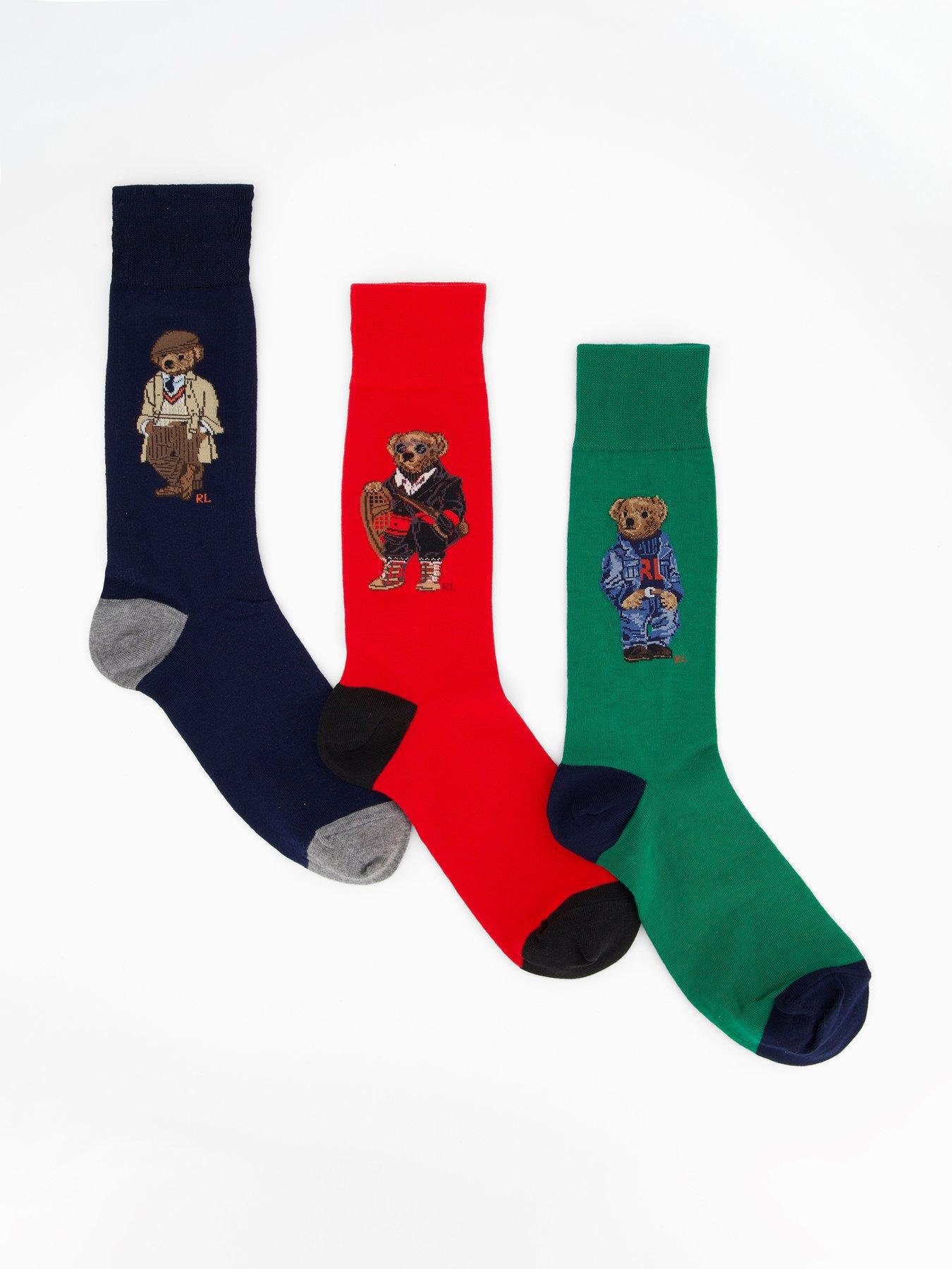front image of polo-ralph-lauren-3-pack-dress-socks-assorted