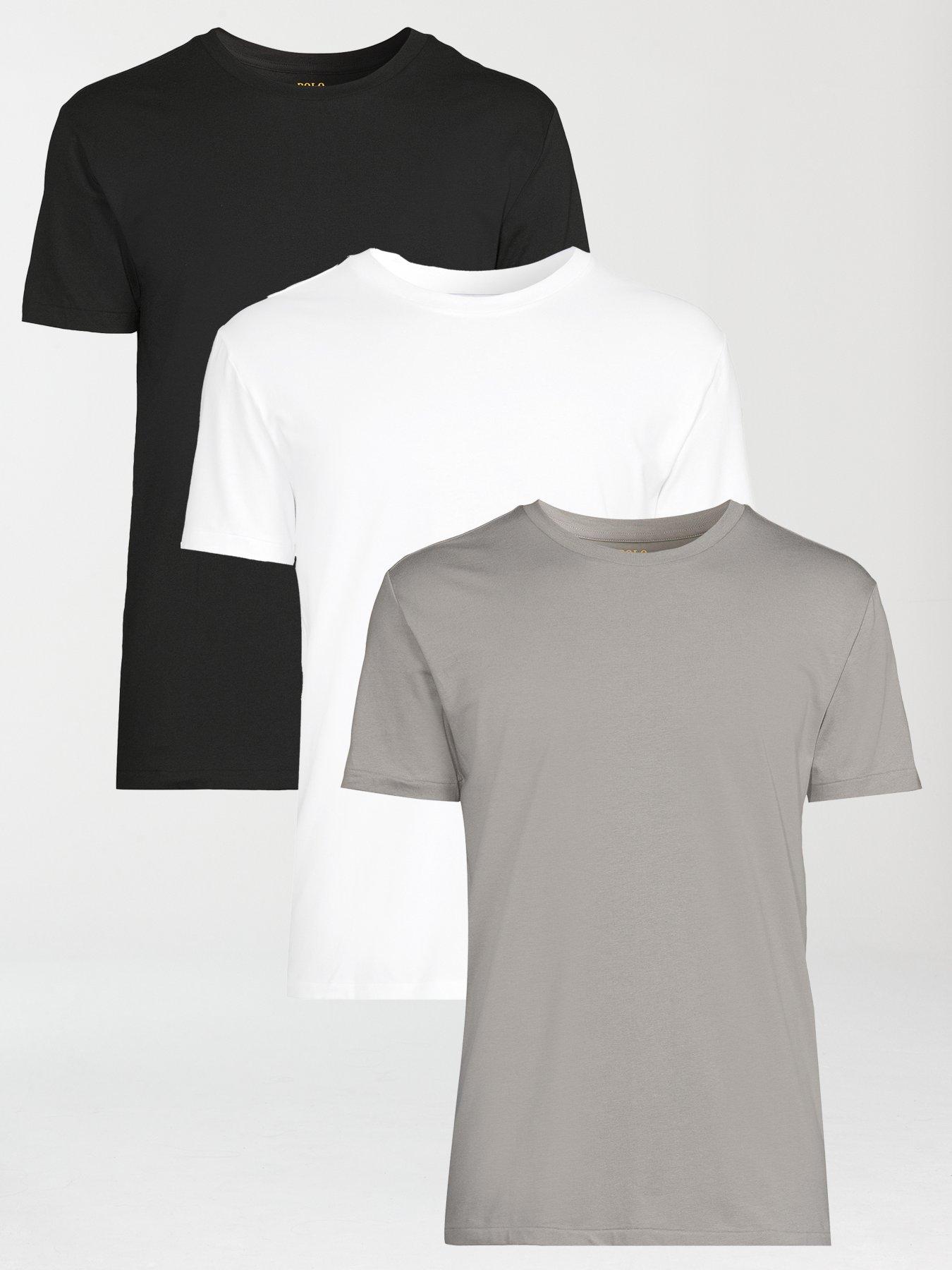Image 1 of 3 of Polo Ralph Lauren 3 Pack Loungewear T-Shirts - Assorted