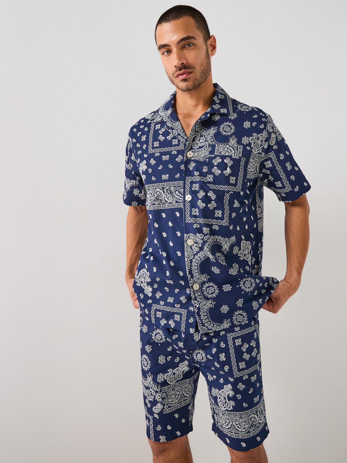 polo-ralph-lauren-bandana-print-pyjama-set-navy