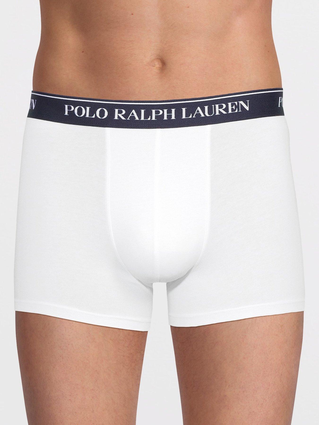 Image 2 of 3 of Polo Ralph Lauren 3 Pack Logo Trunks - Assorted