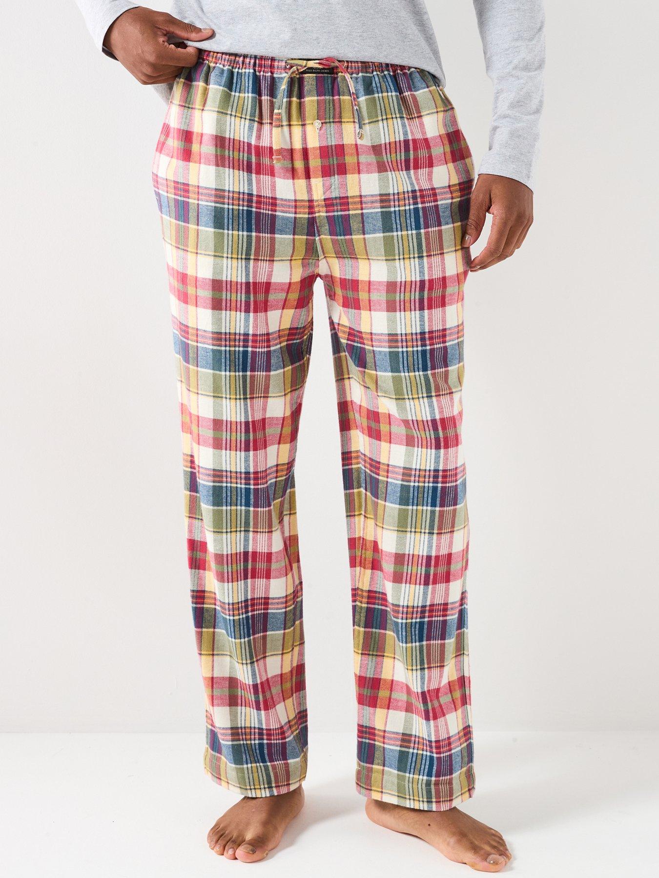 polo-ralph-lauren-plaid-woven-pyjama-bottoms-red