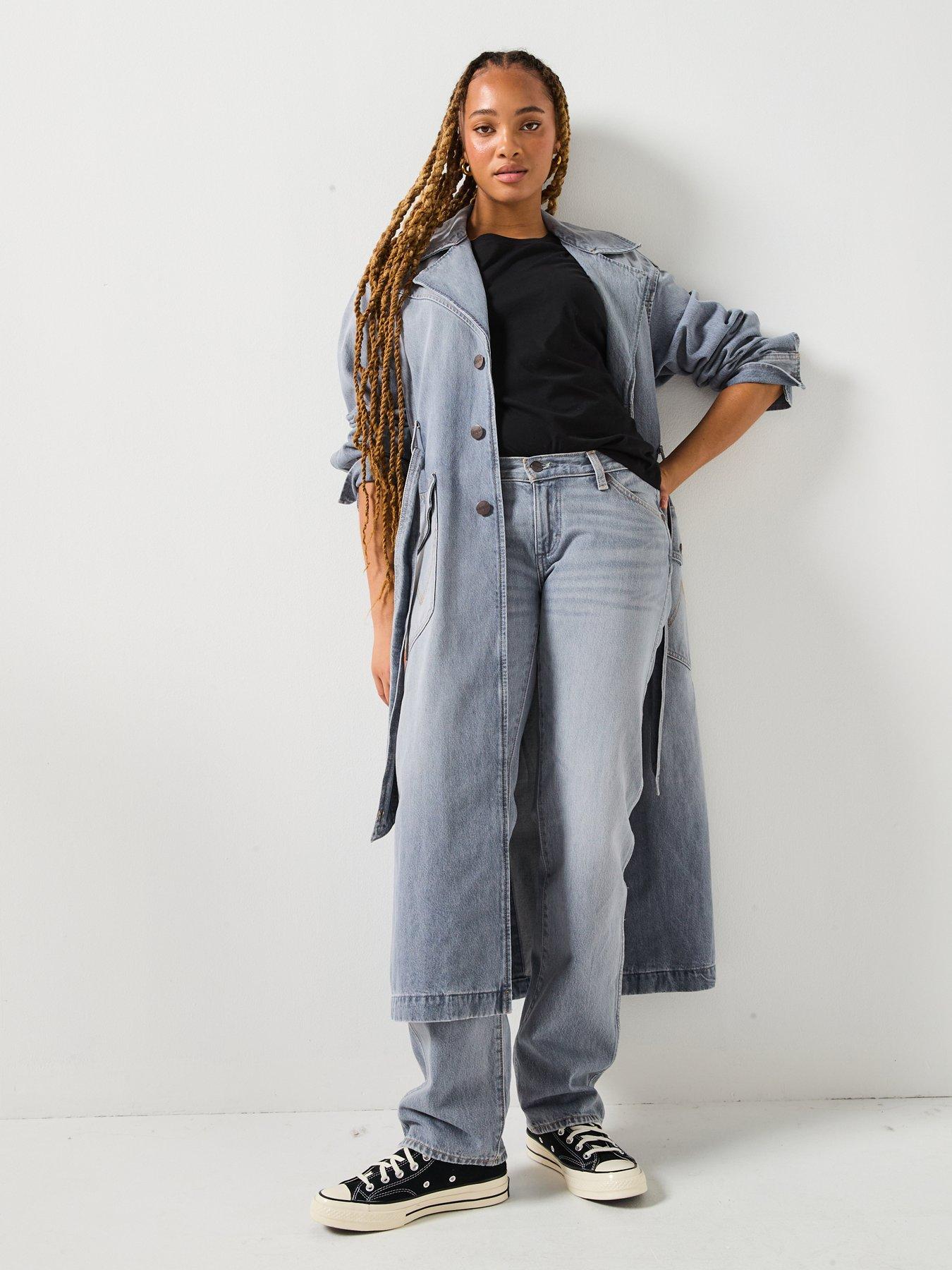 Wrangler Low Rise Cowboy Jean - Haute Haze - Blue | Littlewoods