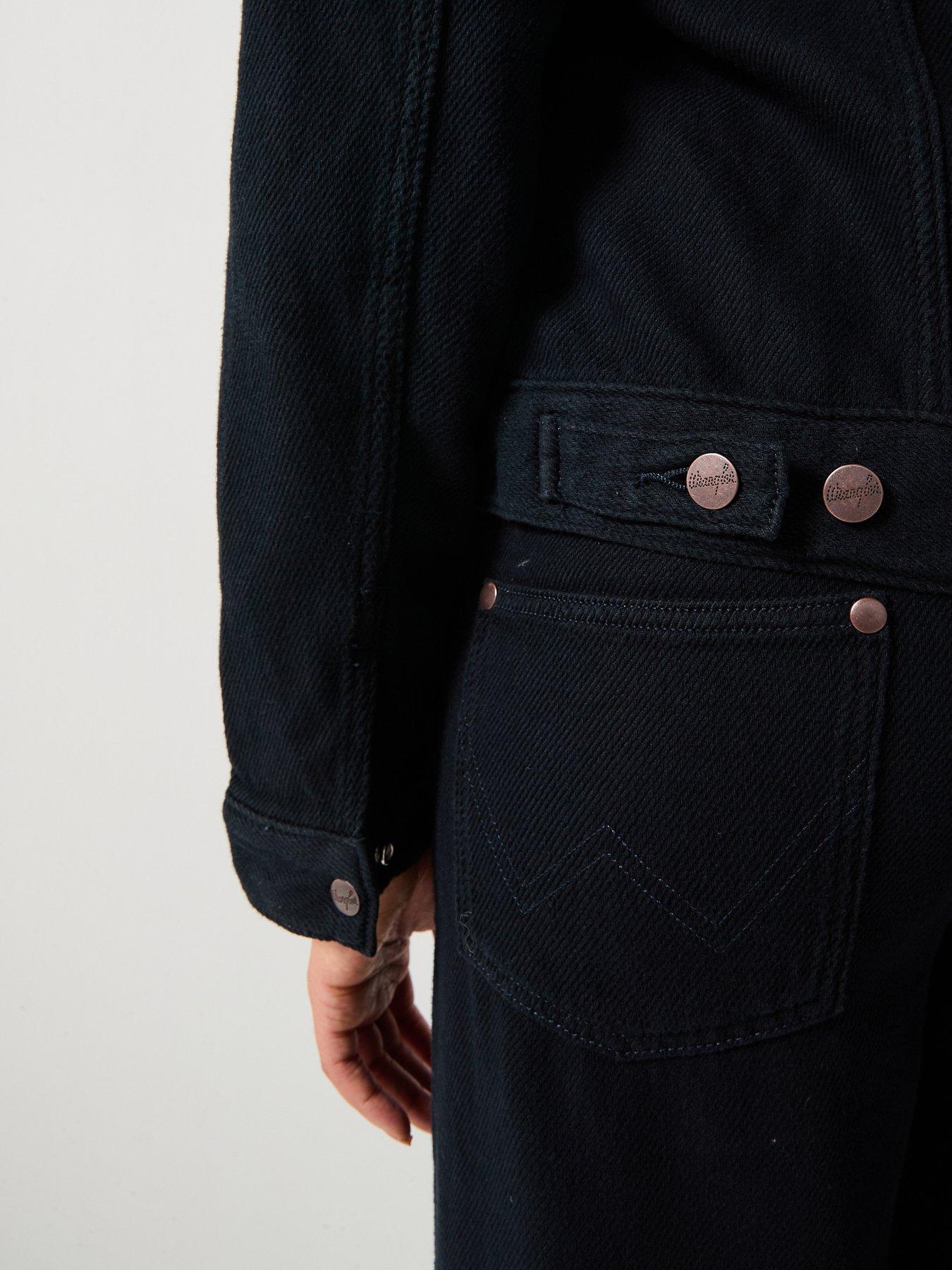  image of wrangler-heritage-denim-jacket-cobalt-crush-black