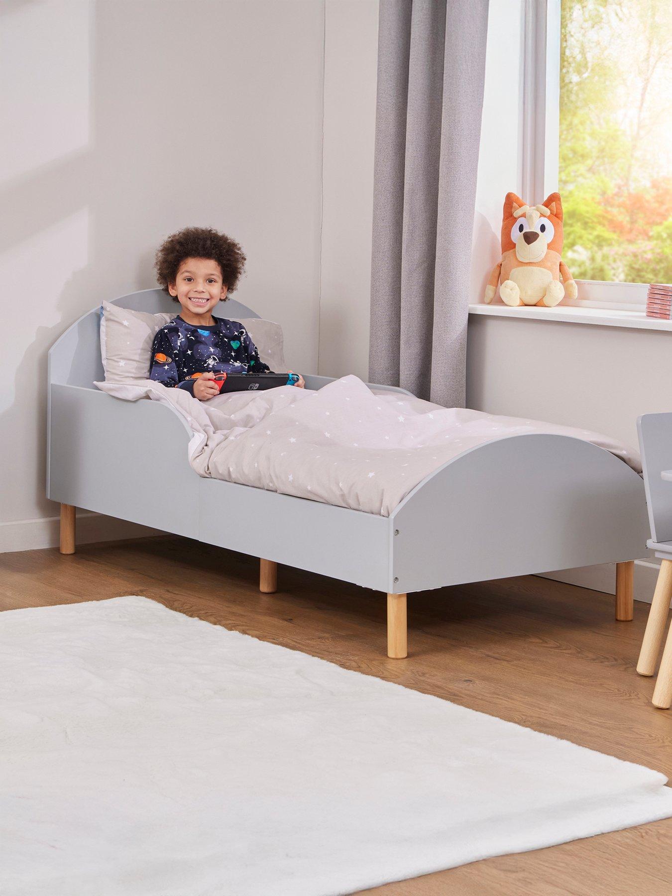 Liberty House Kids Grey Toddler Bed