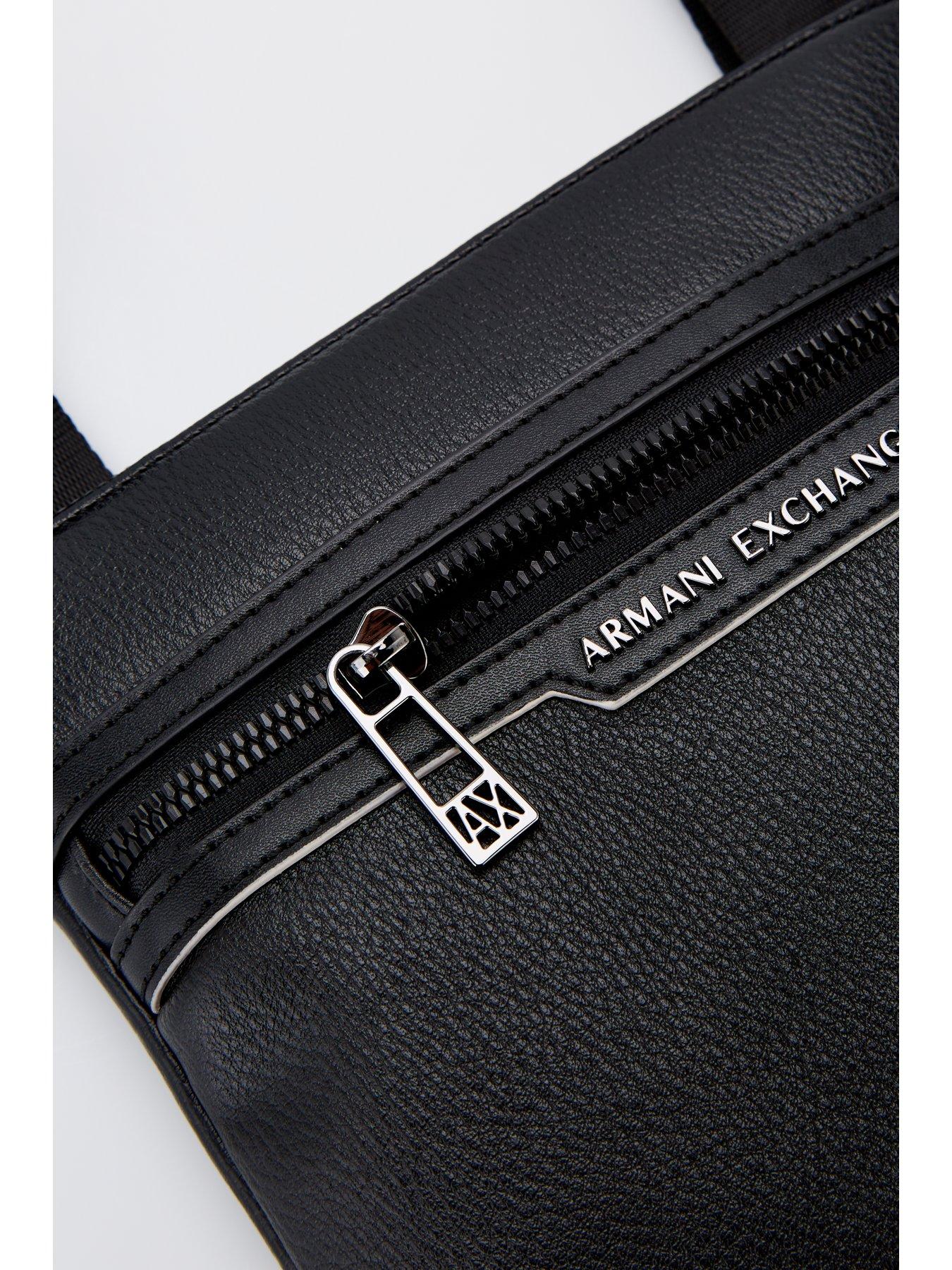 Image 3 of 4 of Armani Exchange Cedric Crossbody Bag - Black