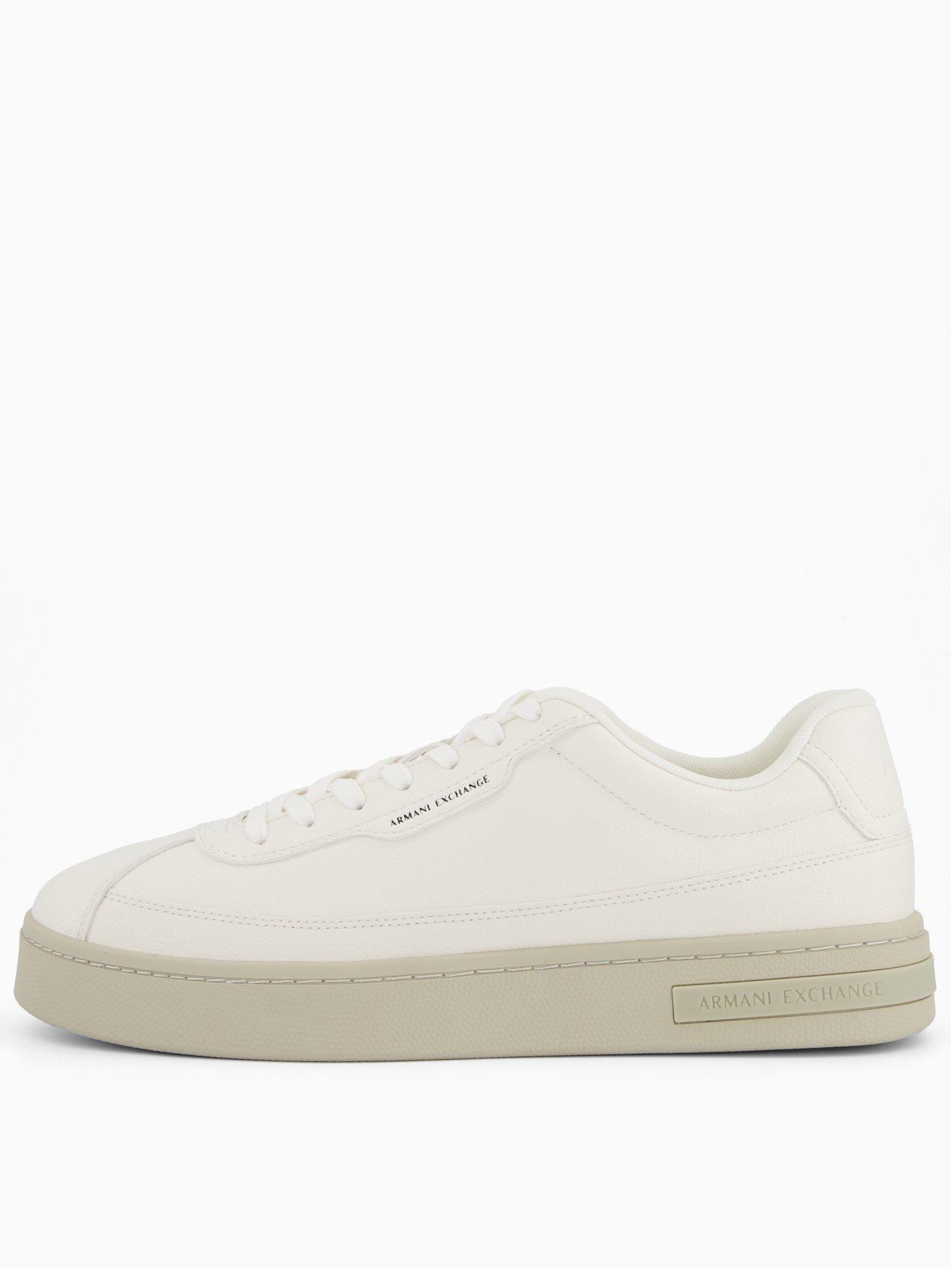 undefined London Tumbled Pu Gumsole Trainer - Off White