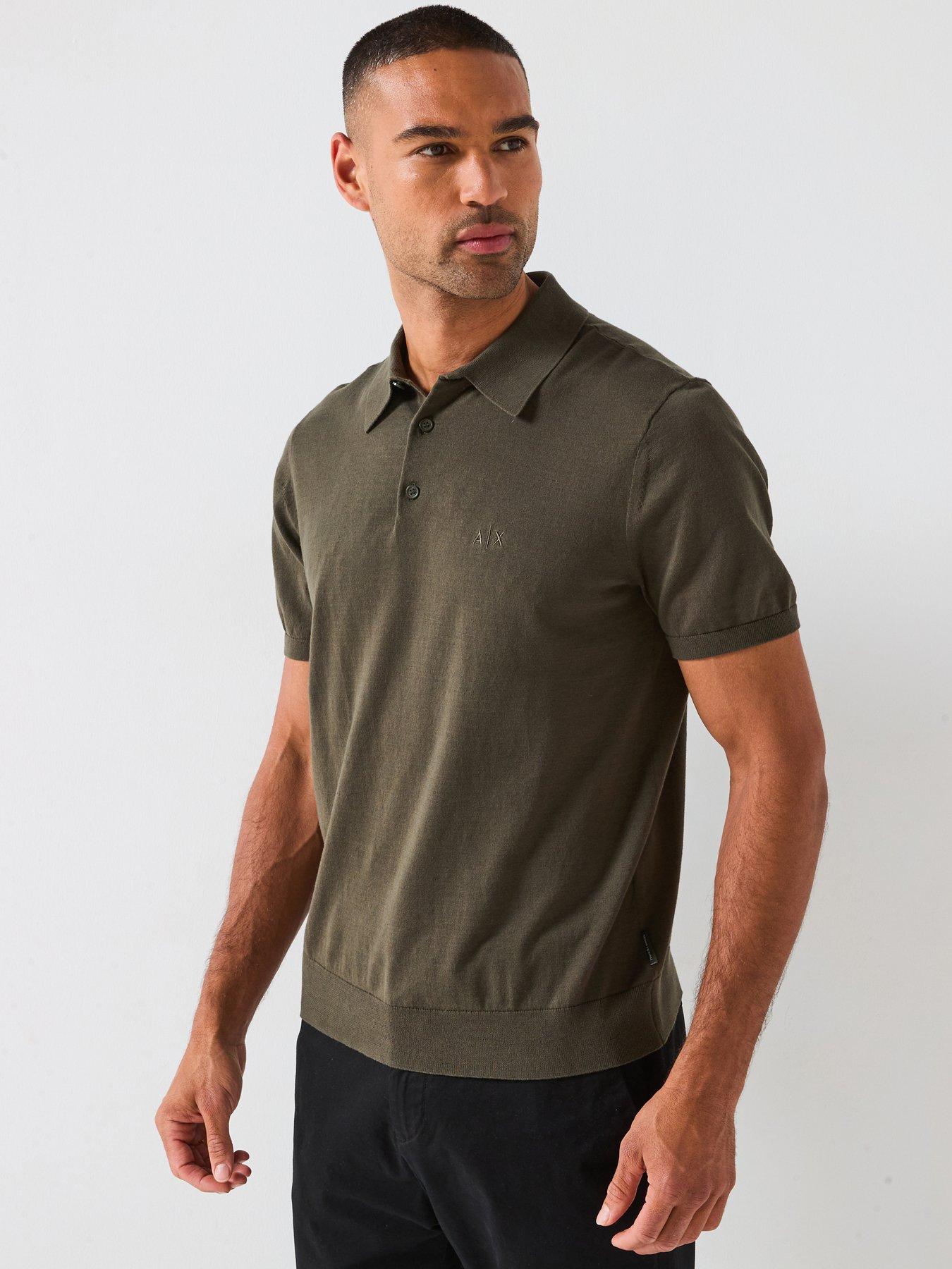 undefined Maglia Knitted Short Sleeve Polo Shirt - Green