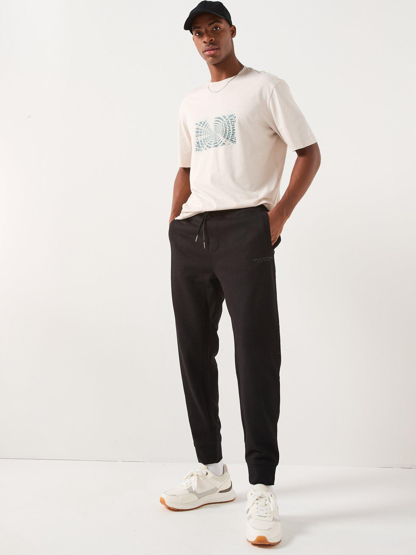  image of armani-exchange-3d-ny-milan-logo-joggers-black
