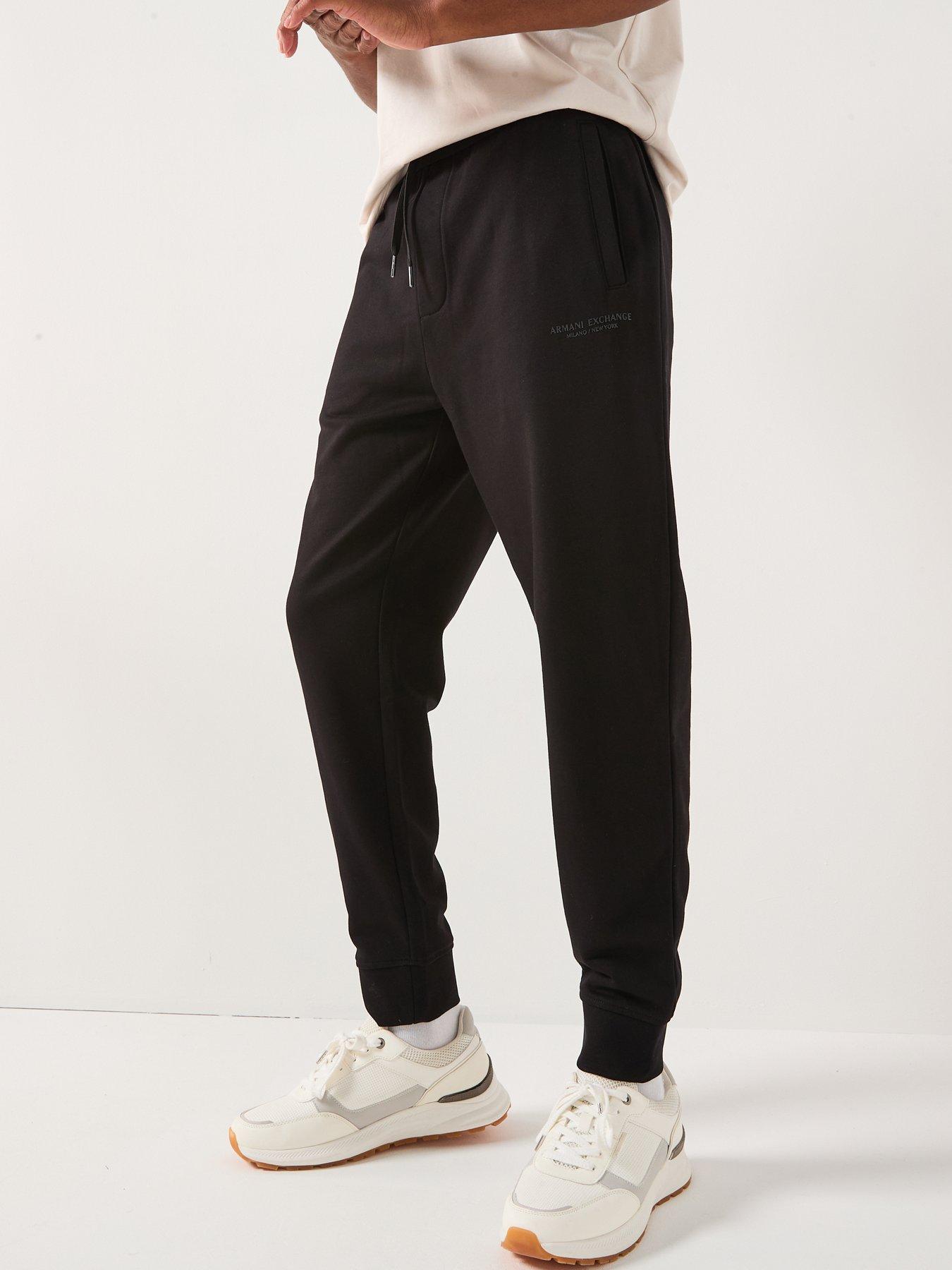  image of armani-exchange-3d-ny-milan-logo-joggers-black
