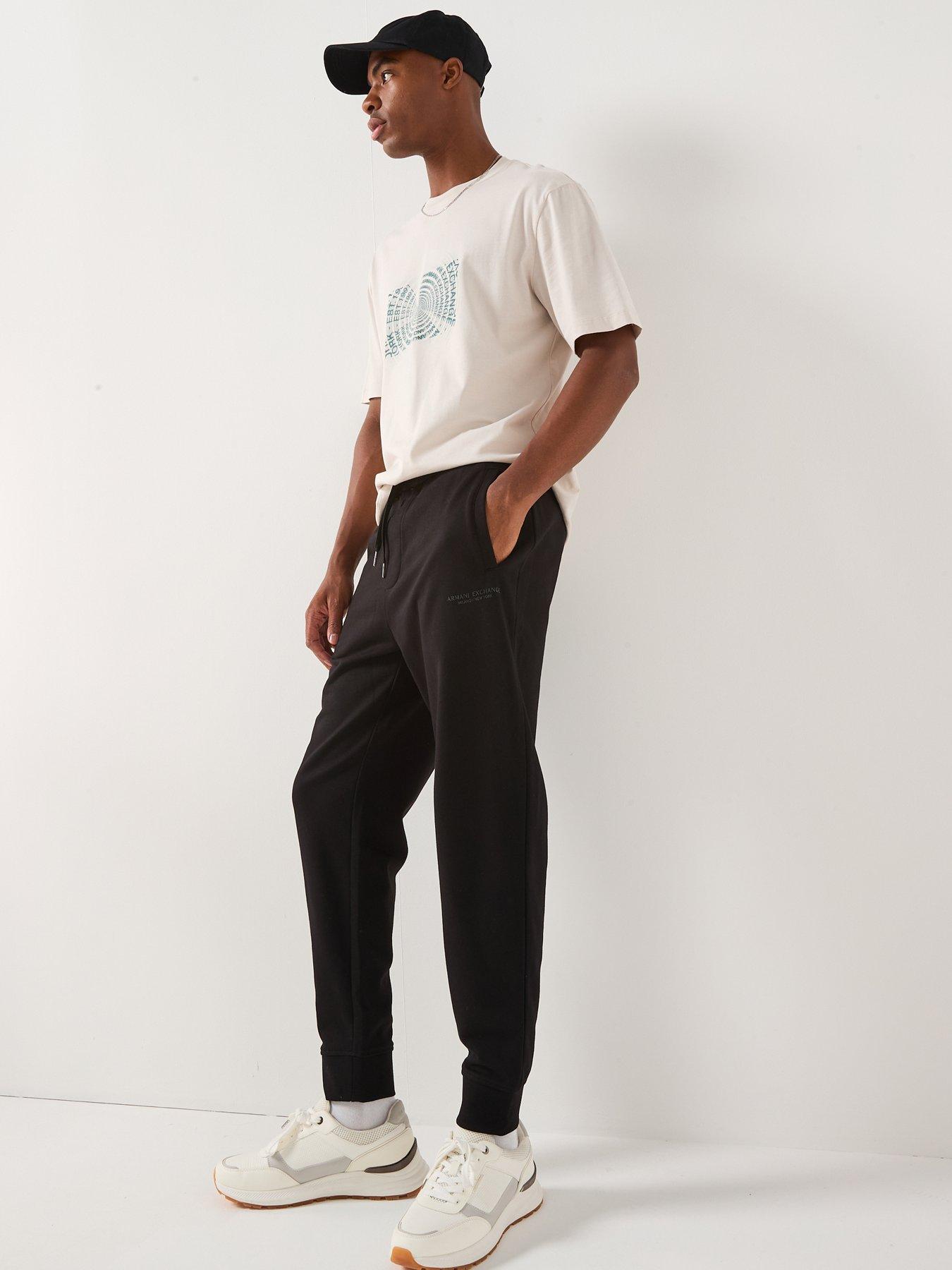  image of armani-exchange-3d-ny-milan-logo-joggers-black