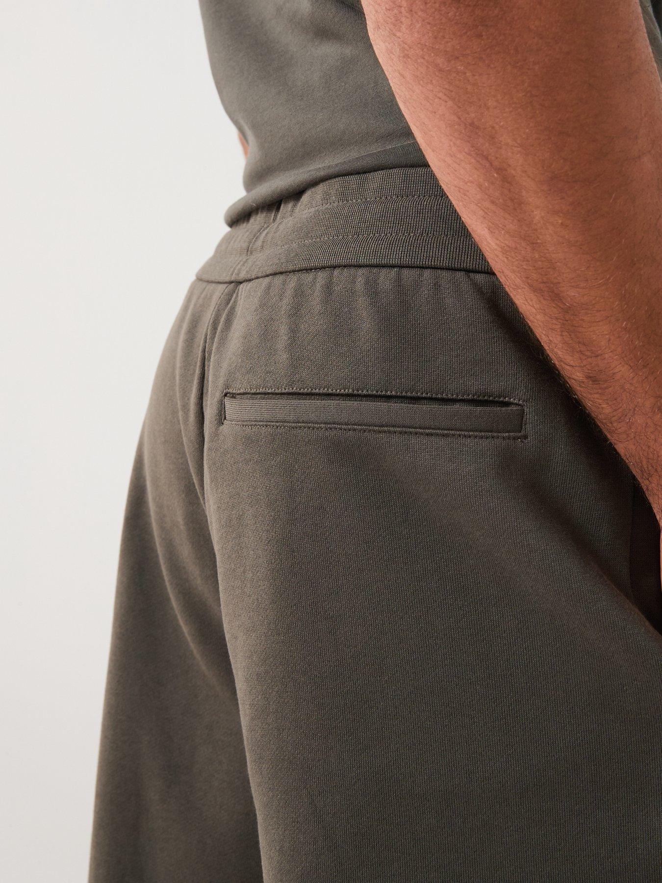 Image 6 of 6 of Armani Exchange 3D Ny Milan Logo Sweat Shorts - Green