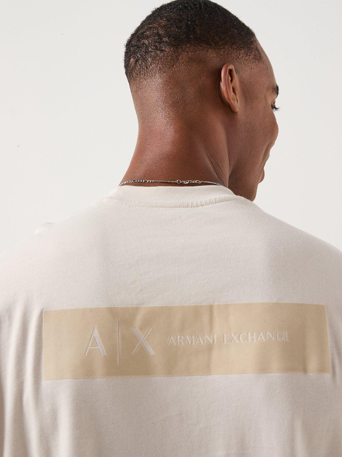  image of armani-exchange-cosy-lab-back-print-t-shirt-off-white