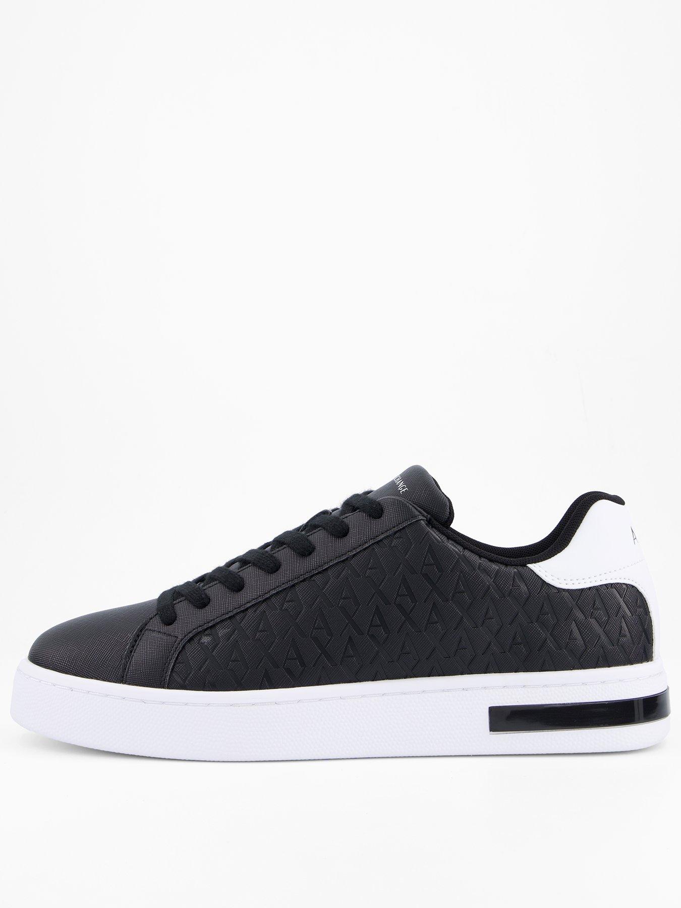 undefined Monogram Pu Trainers - Black
