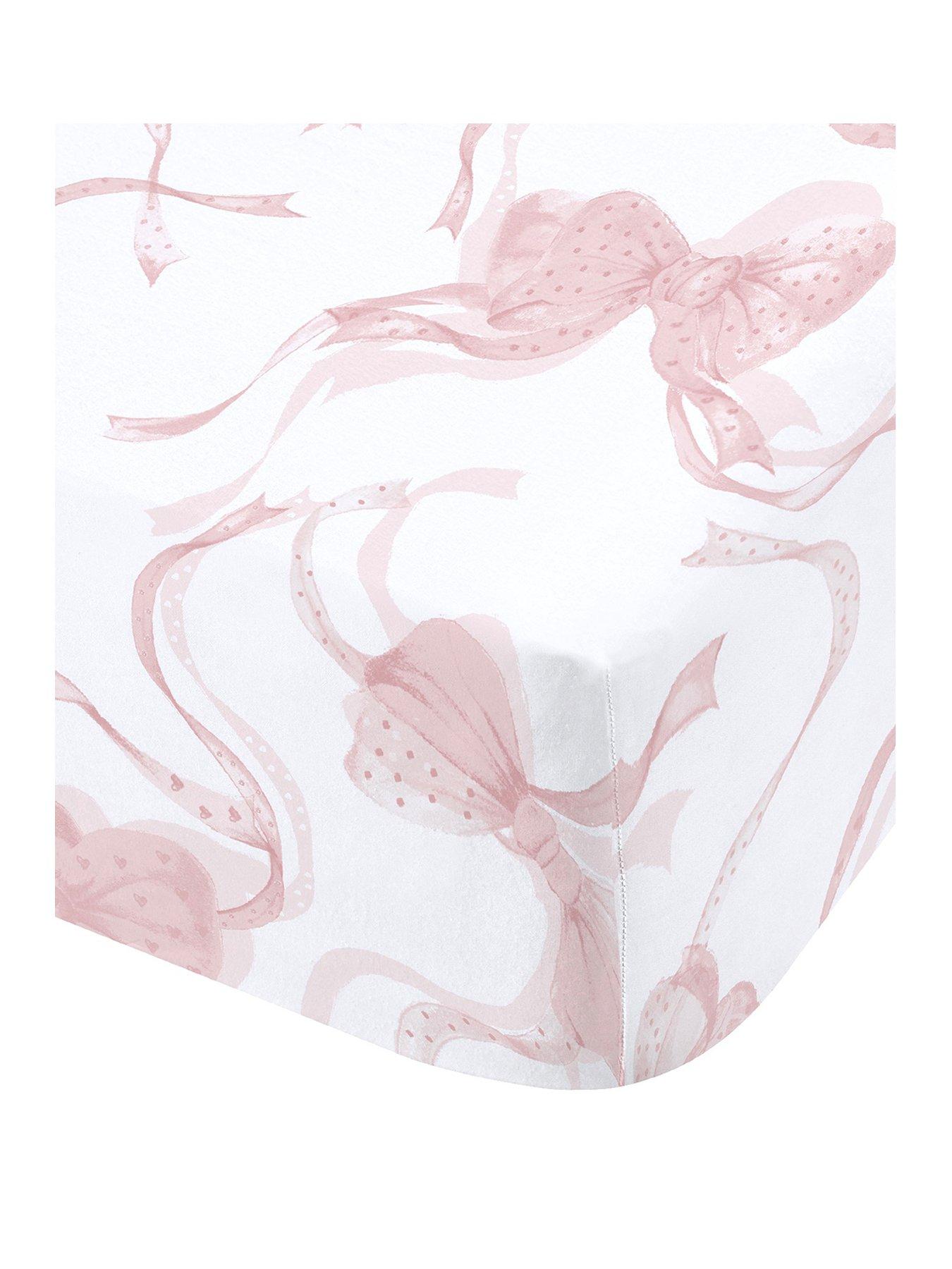 Image 2 of 3 of Catherine Lansfield Bow Fitted Sheet