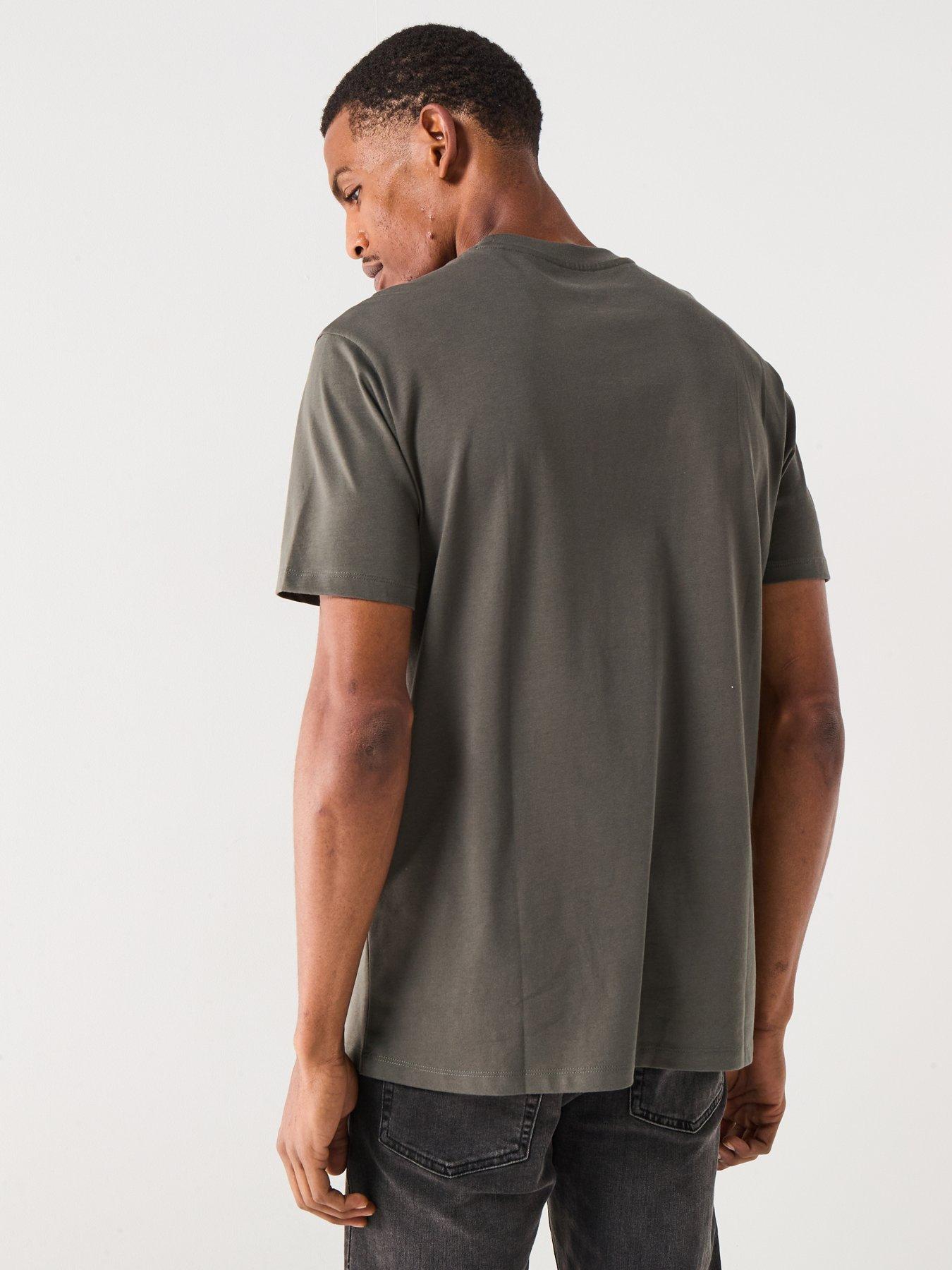 Image 2 of 4 of Armani Exchange 3D Ny Milan Logo T-Shirt - Green