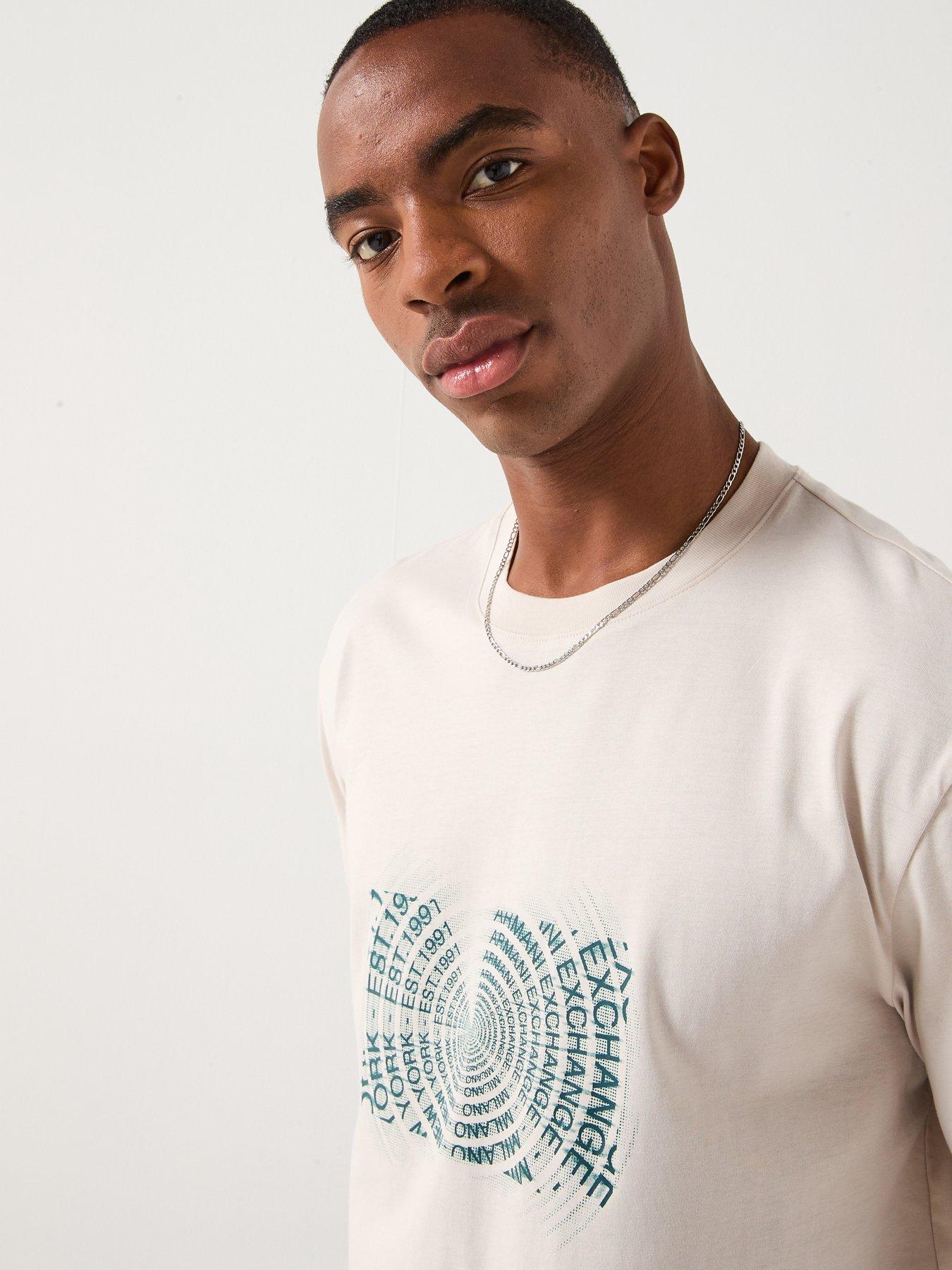  image of armani-exchange-box-graphic-t-shirt-off-white