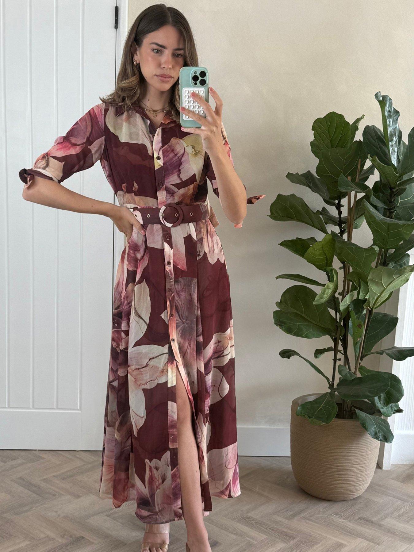 undefined Chiffon Daphne Dress