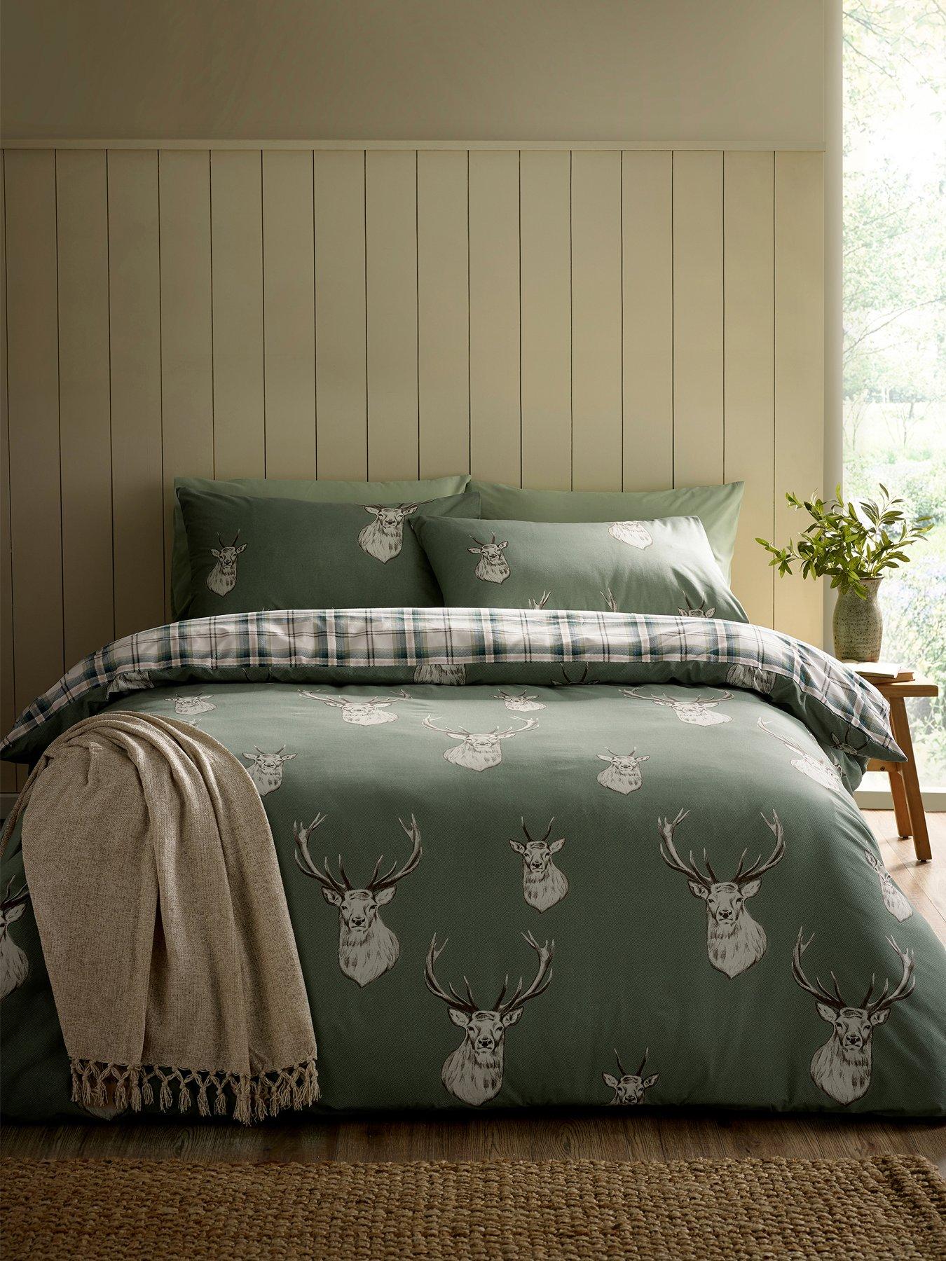 catherine-lansfield-stag-duvet-set