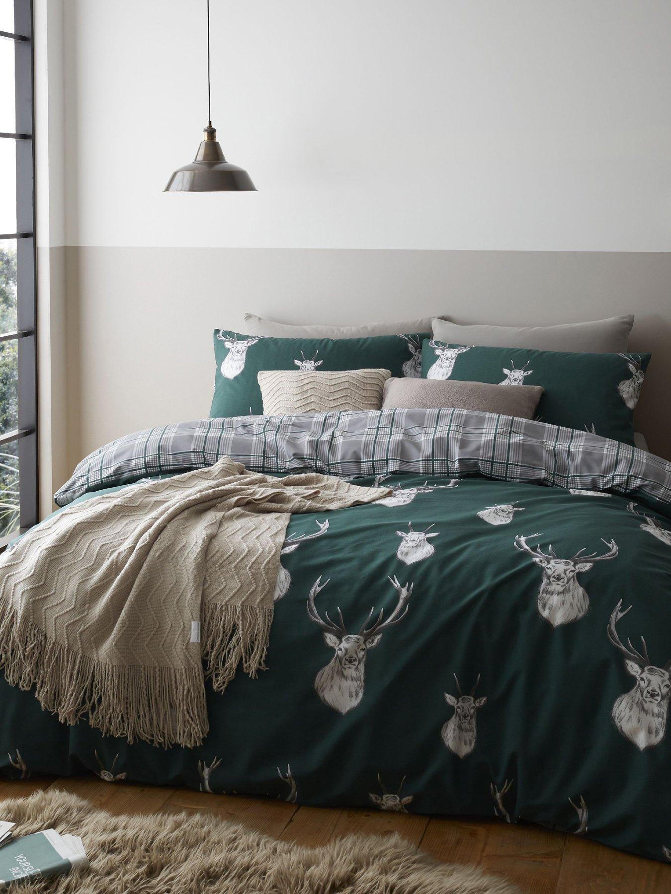 undefined Stag Duvet Set- Double