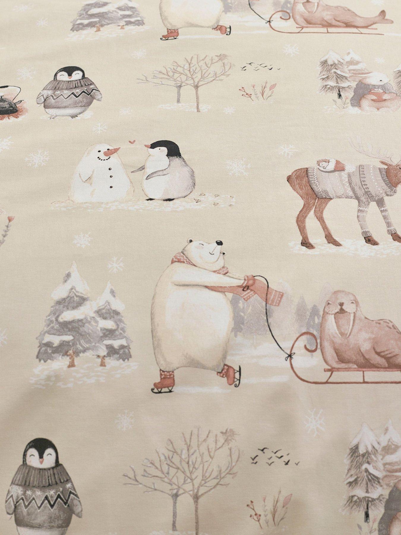 Image 5 of 5 of Catherine Lansfield Winter Friends Duvet Set