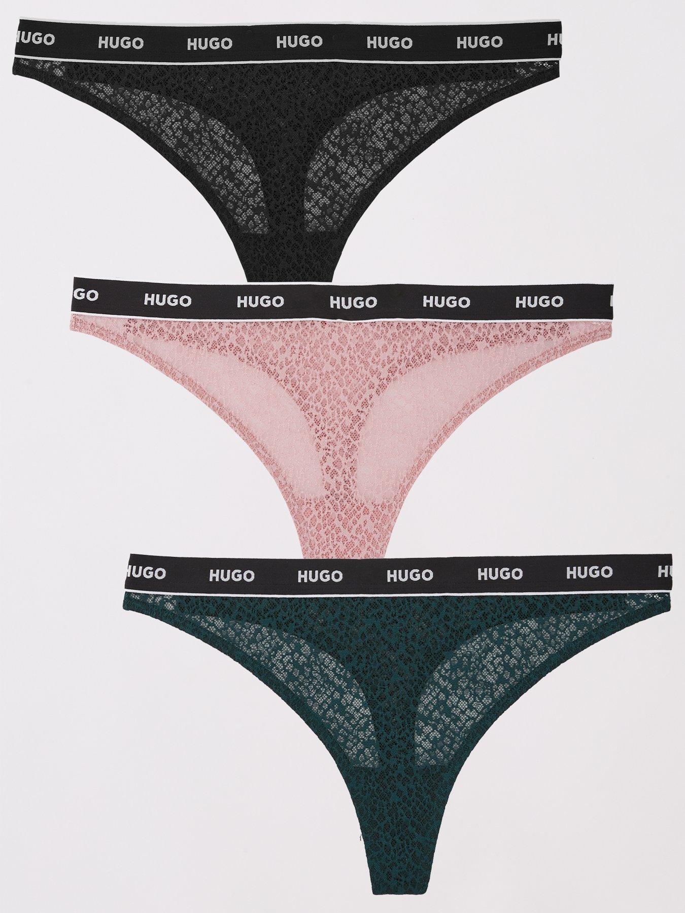 hugo-triple-lace-thong-multi