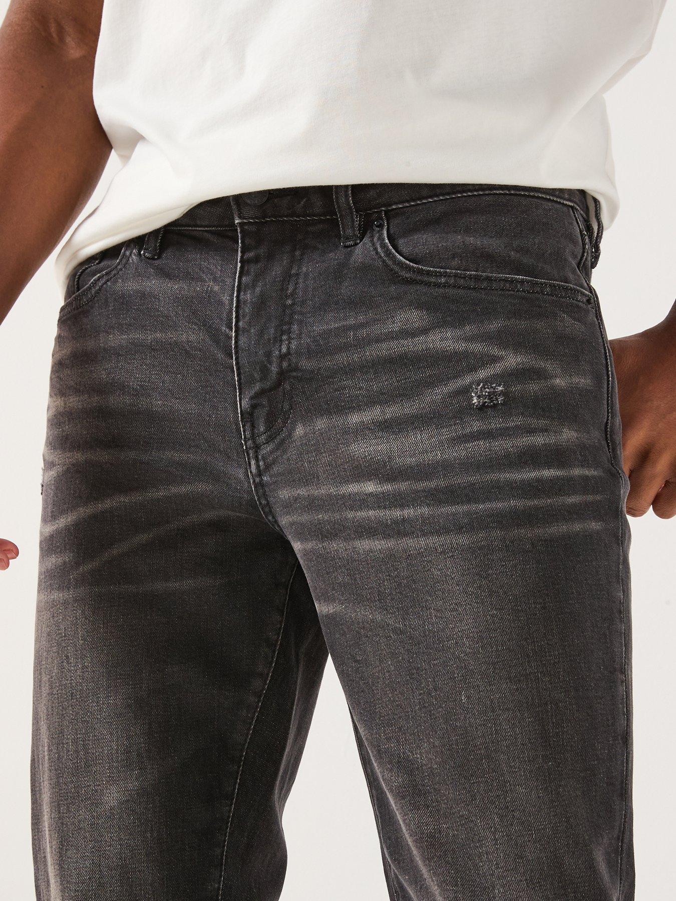  image of armani-exchange-slim-fit-jeans-grey