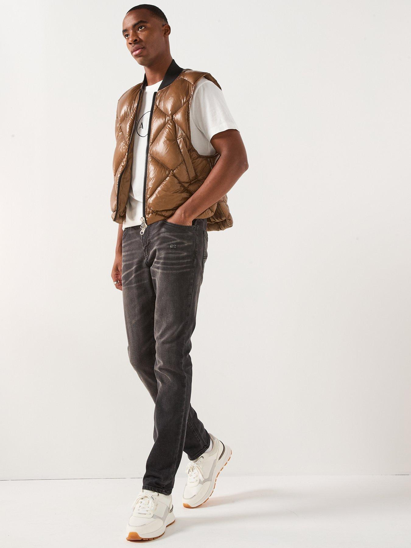  image of armani-exchange-slim-fit-jeans-grey