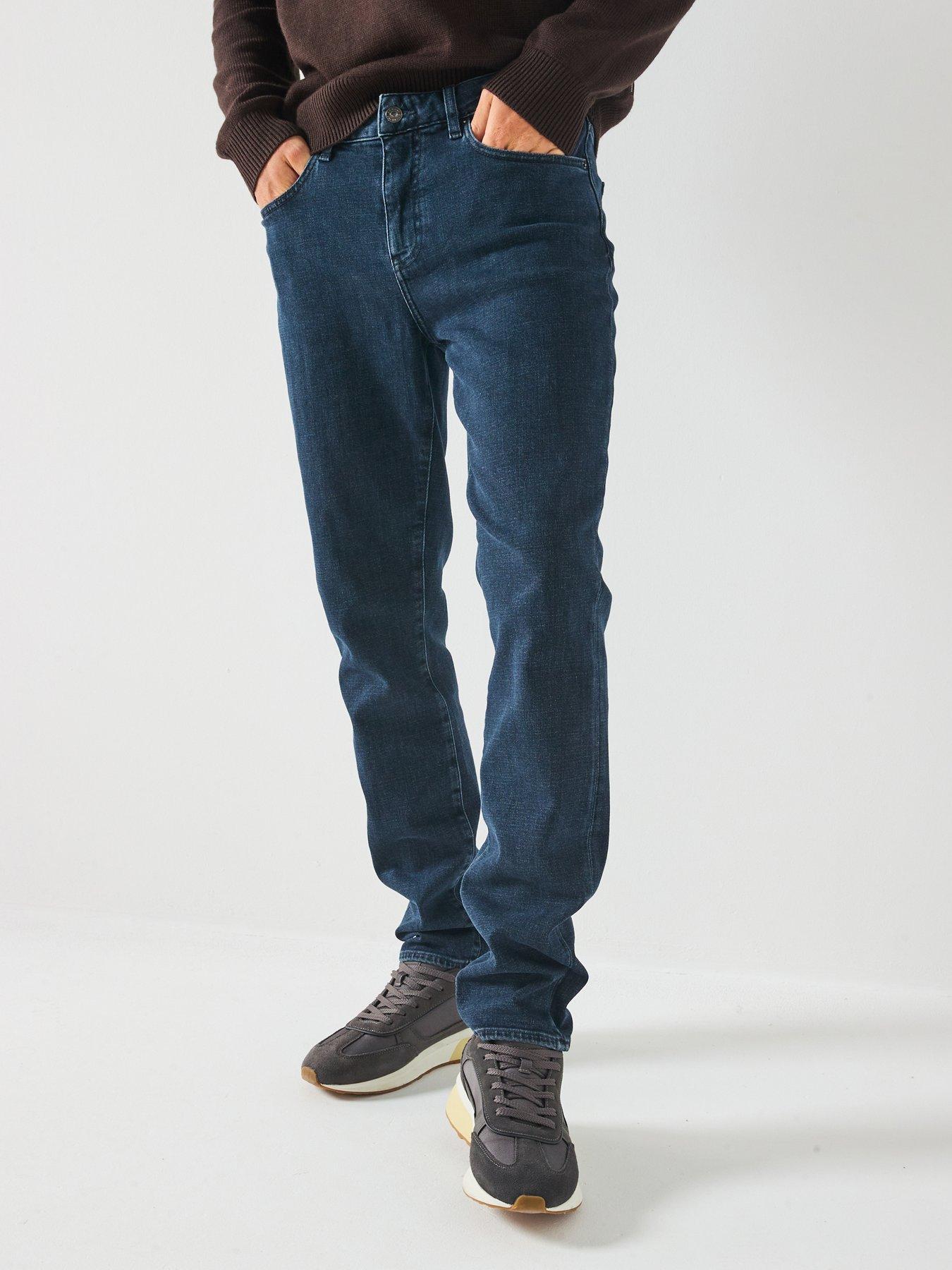 Armani Exchange Slim Fit Jeans - Mid Wash