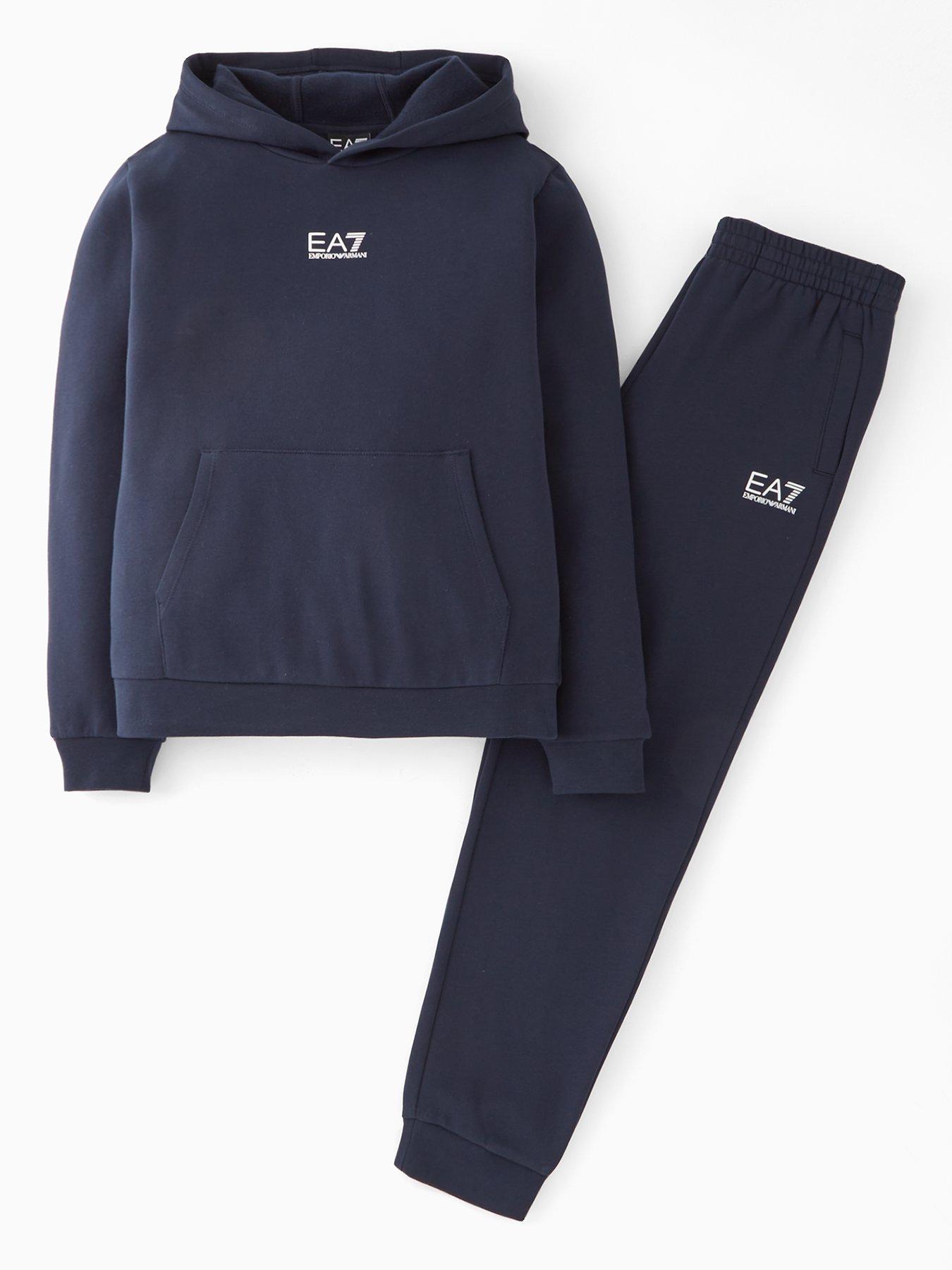 undefined Boys Core Id Hoodie Tracksuit - Navy